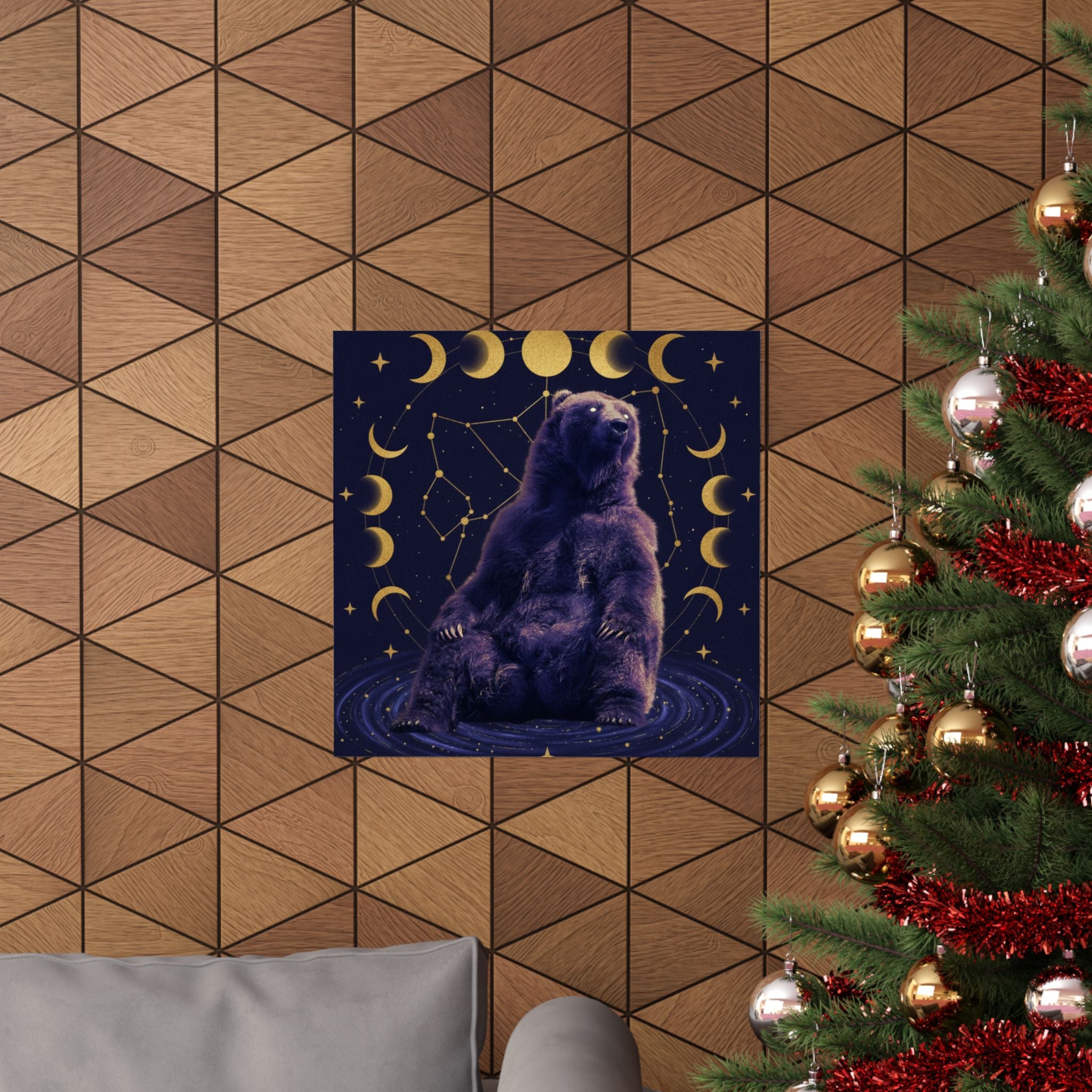 Celestial — Bear — Matte Poster