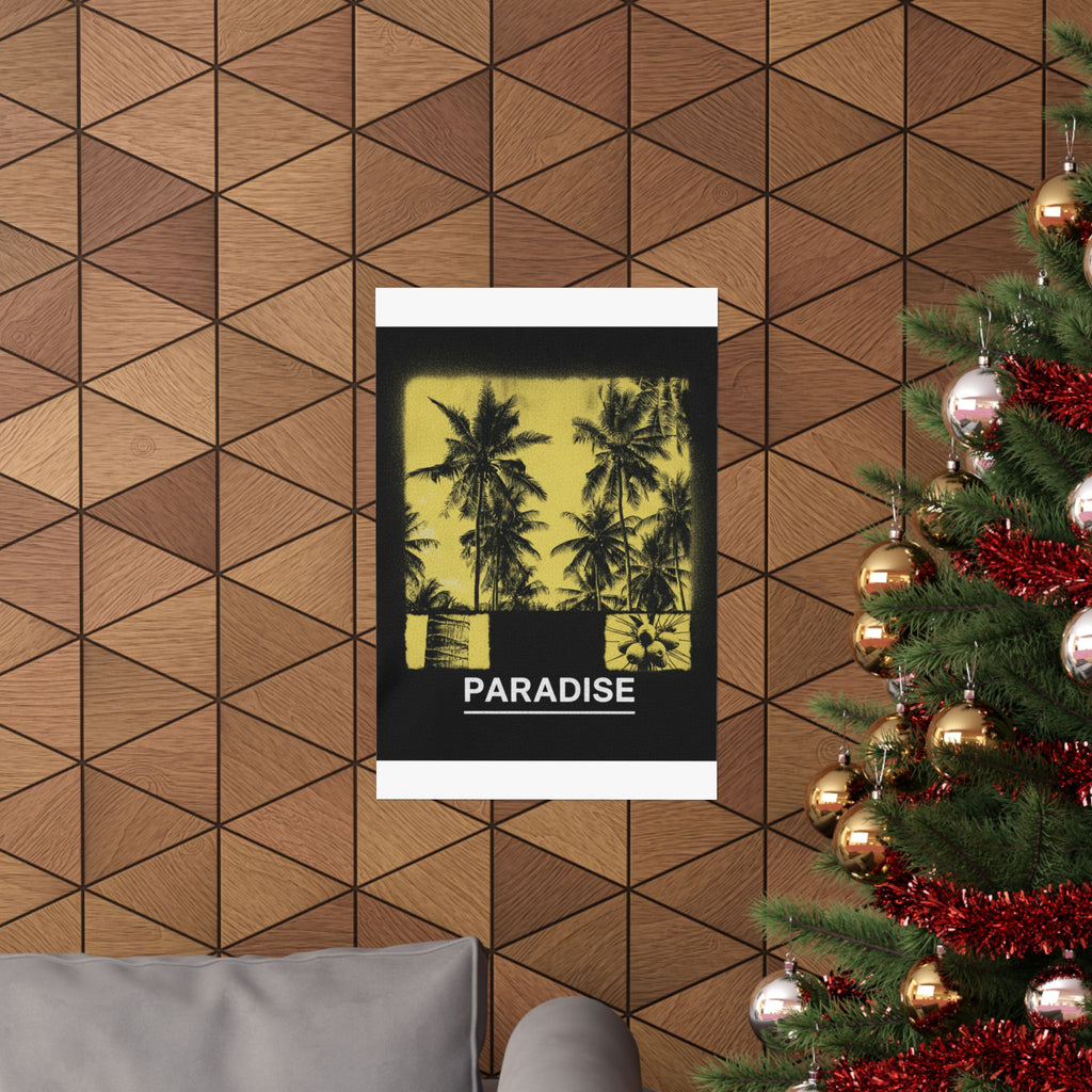 Streetwear Collage — Palms — Matte Poster