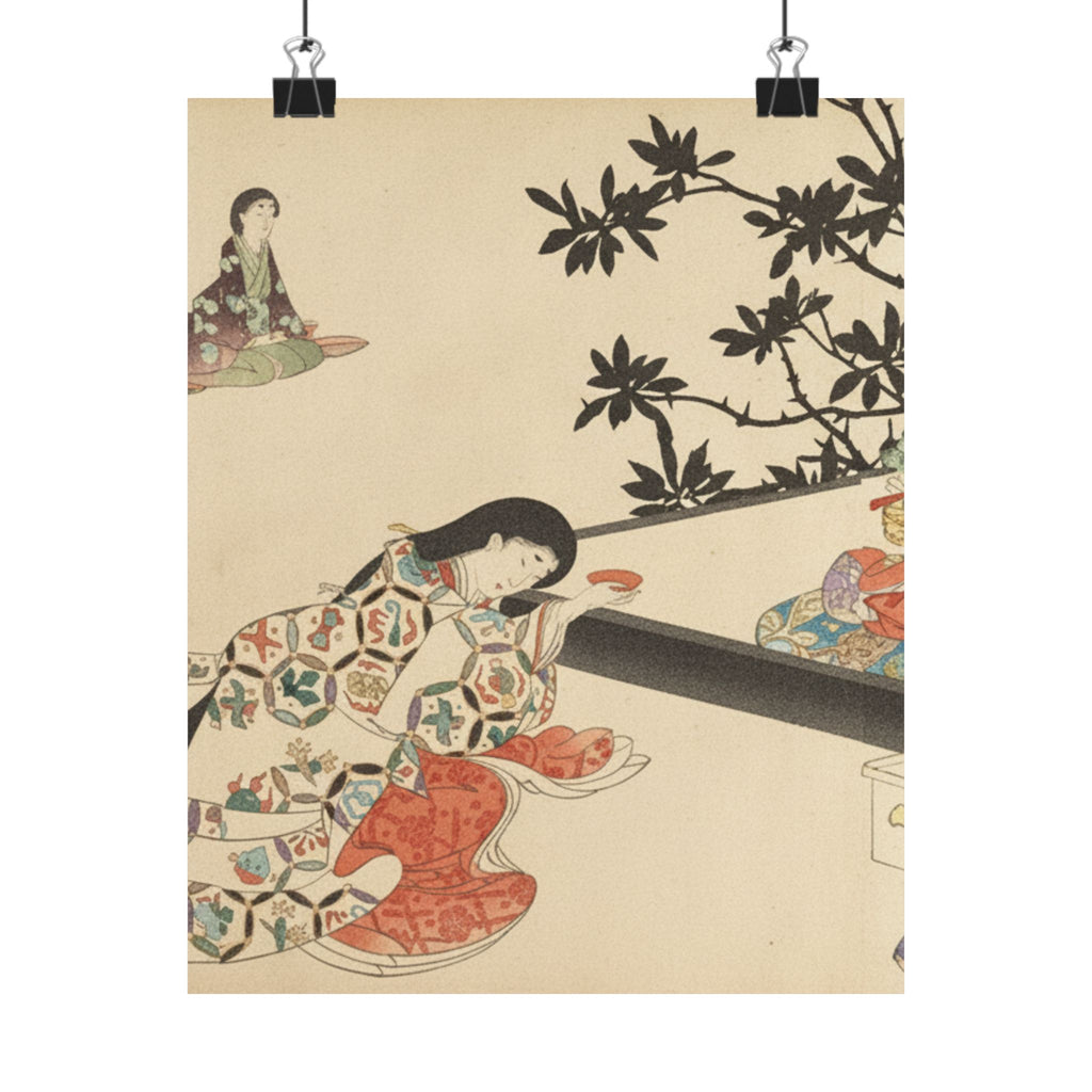 Botanical — Chiyoda Castle (Album Of Women) — Matte Poster
