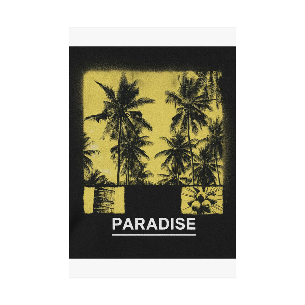Streetwear Collage — Palms — Matte Poster