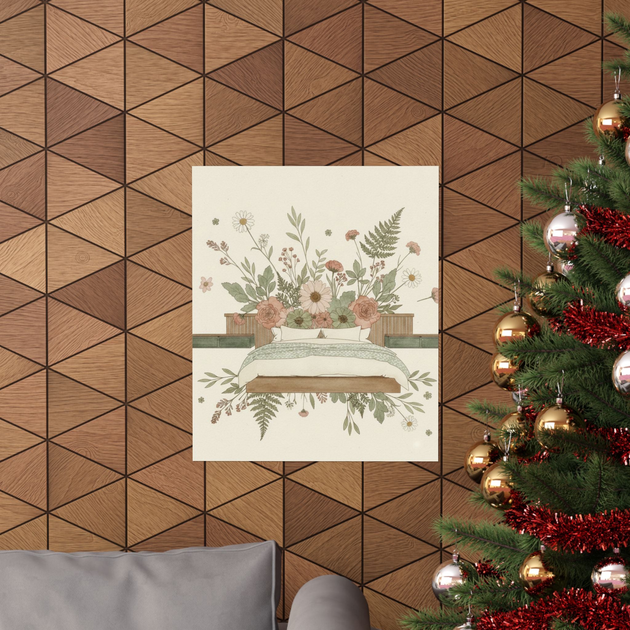 Botanical — Bedroom — Matte Poster
