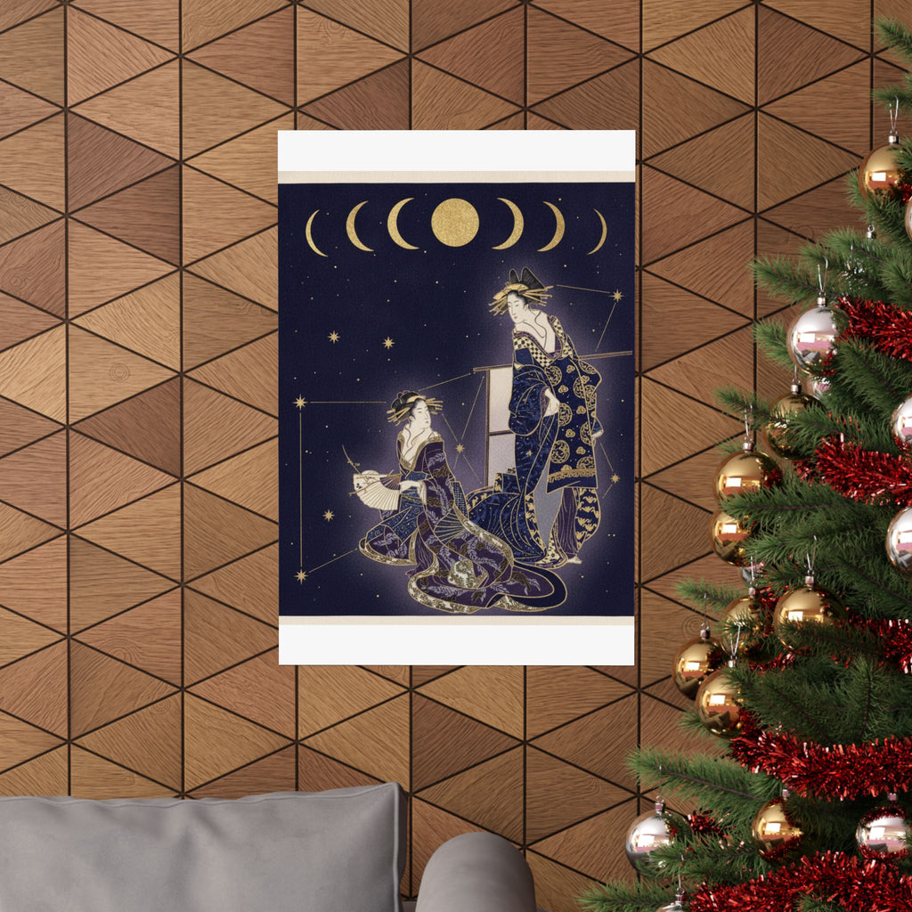 Celestial — Two Courtesans — Matte Poster