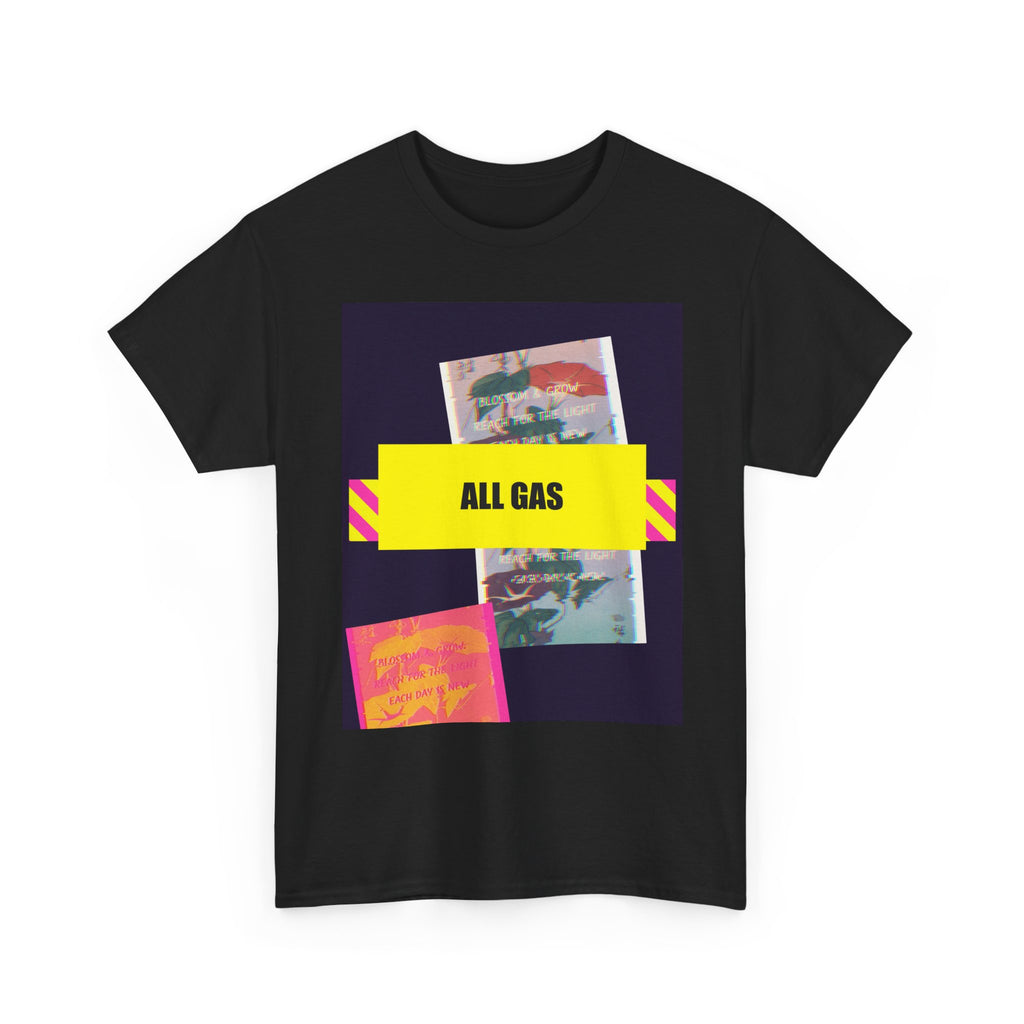 ALL GAS graphic tee — product view 3