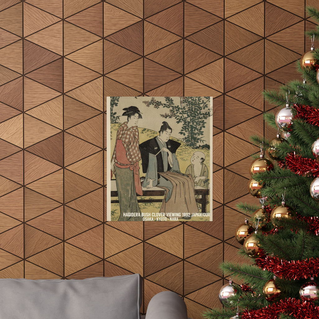 Vintage Bootleg — Viewing The Bush Clover At Hagidera — Matte Poster