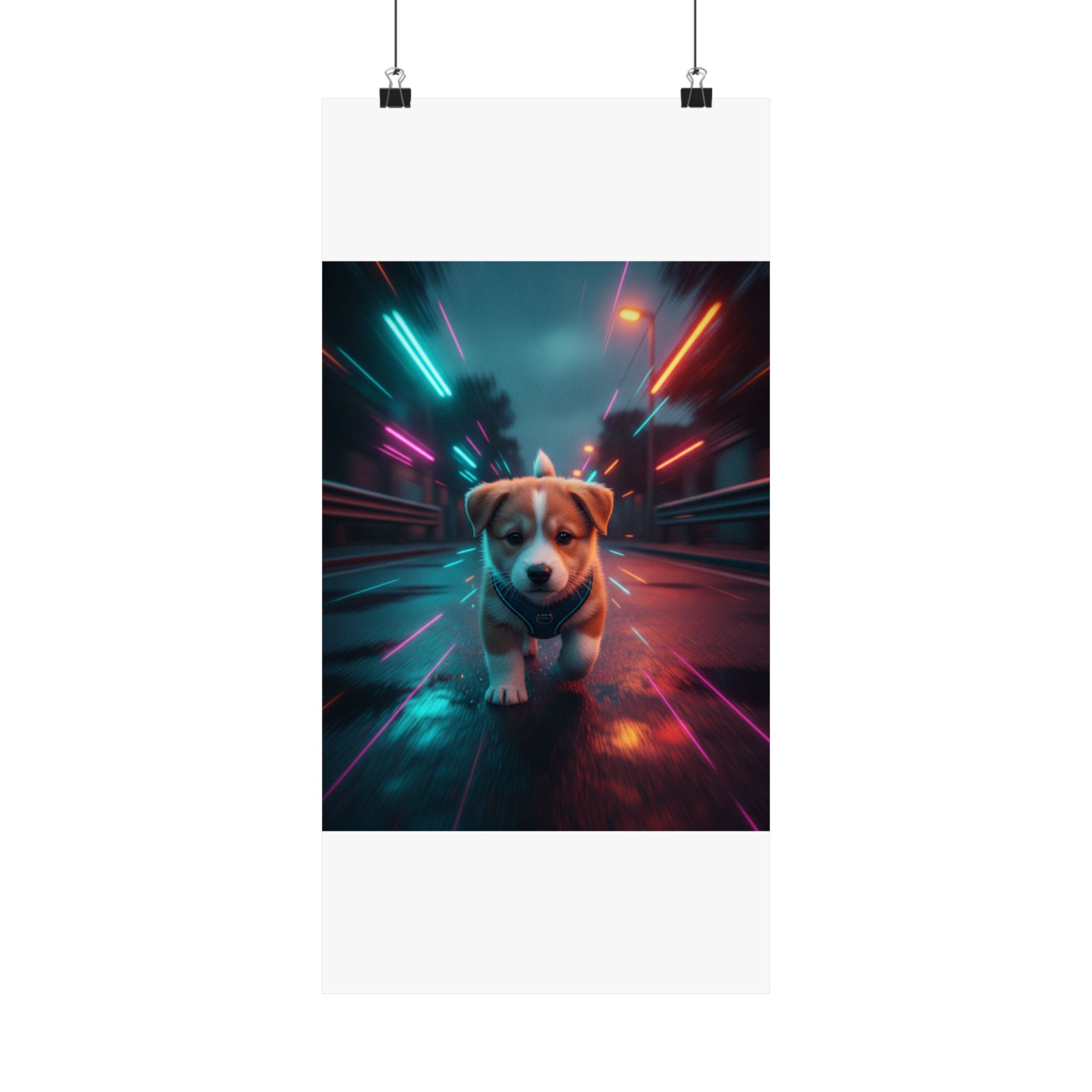 Fast Furious — Dog — Matte Poster