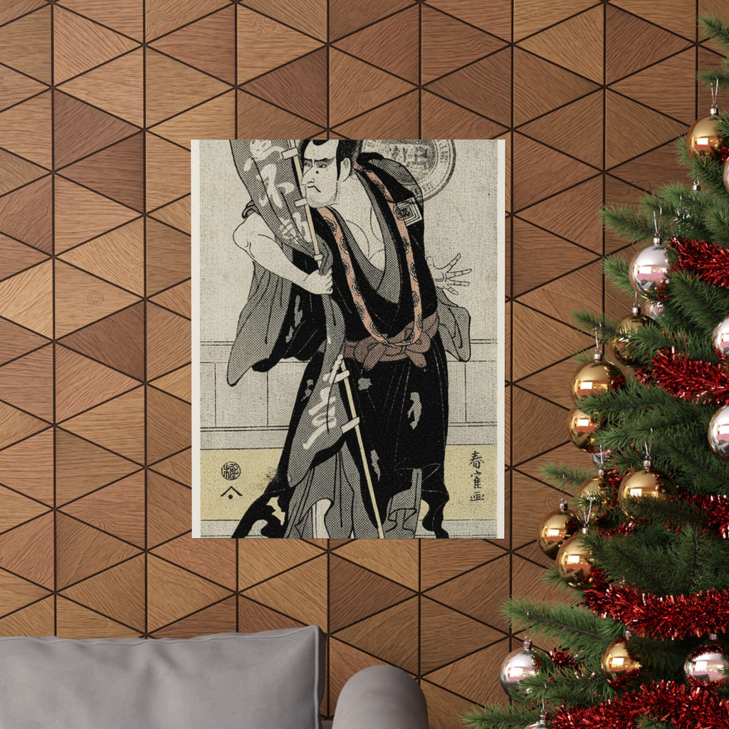 Vintage Bootleg — The 2Nd Ichikawa Komazo — Matte Poster