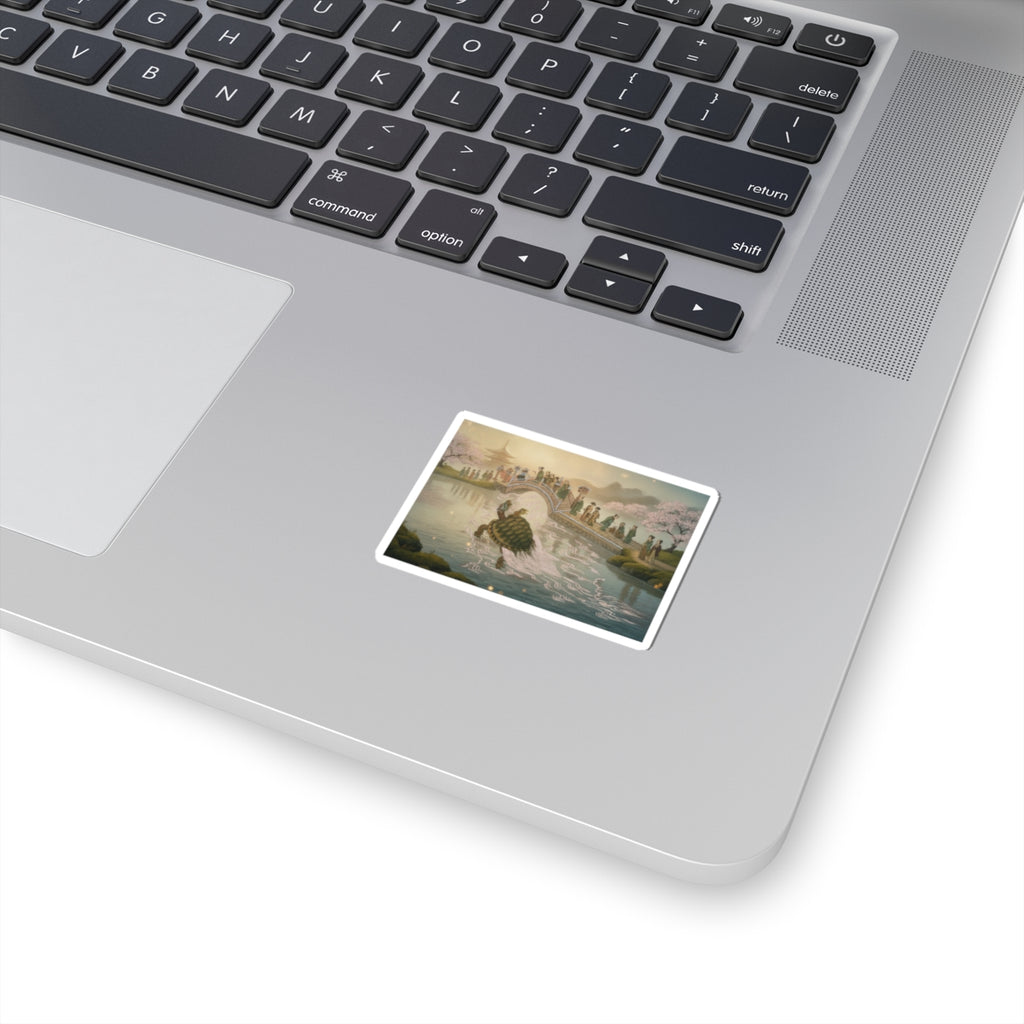 Scenic Nature — Shinabazu Benten Kaicho: Ceremony Of Worshipping Benten At Shinabazu Temple — Kiss-Cut Sticker