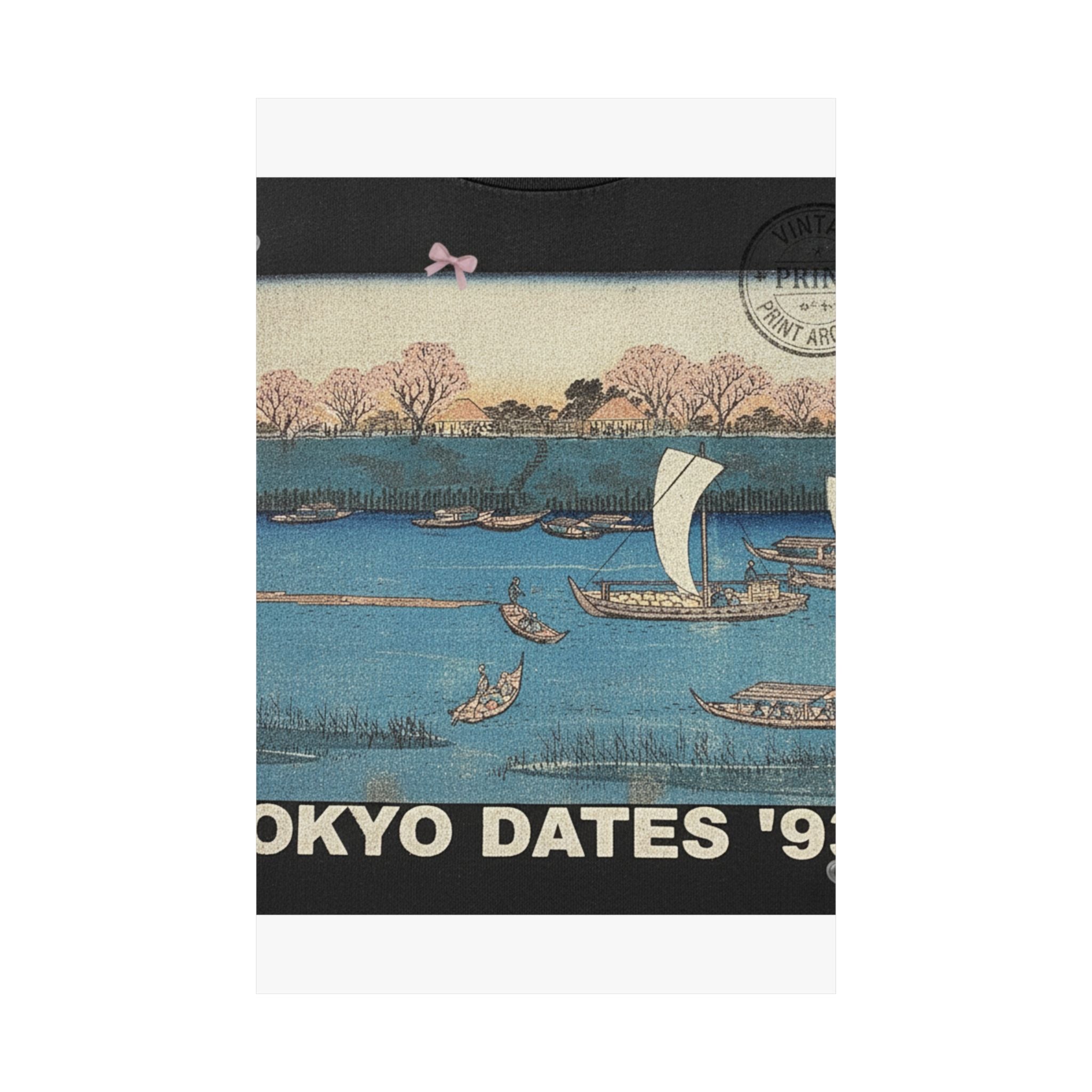 Vintage Bootleg — Sumidagawa Mimeguri Hana Zakari No Kei — Matte Poster