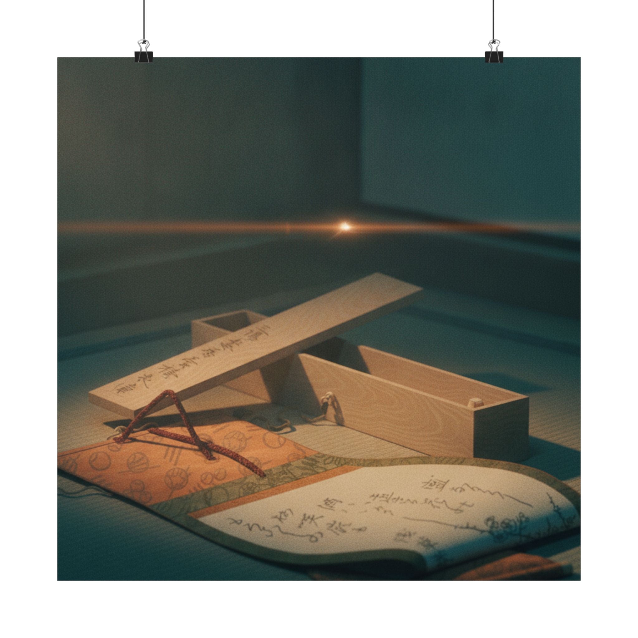 Cinematic — Kakemono And Its Box — Matte Poster