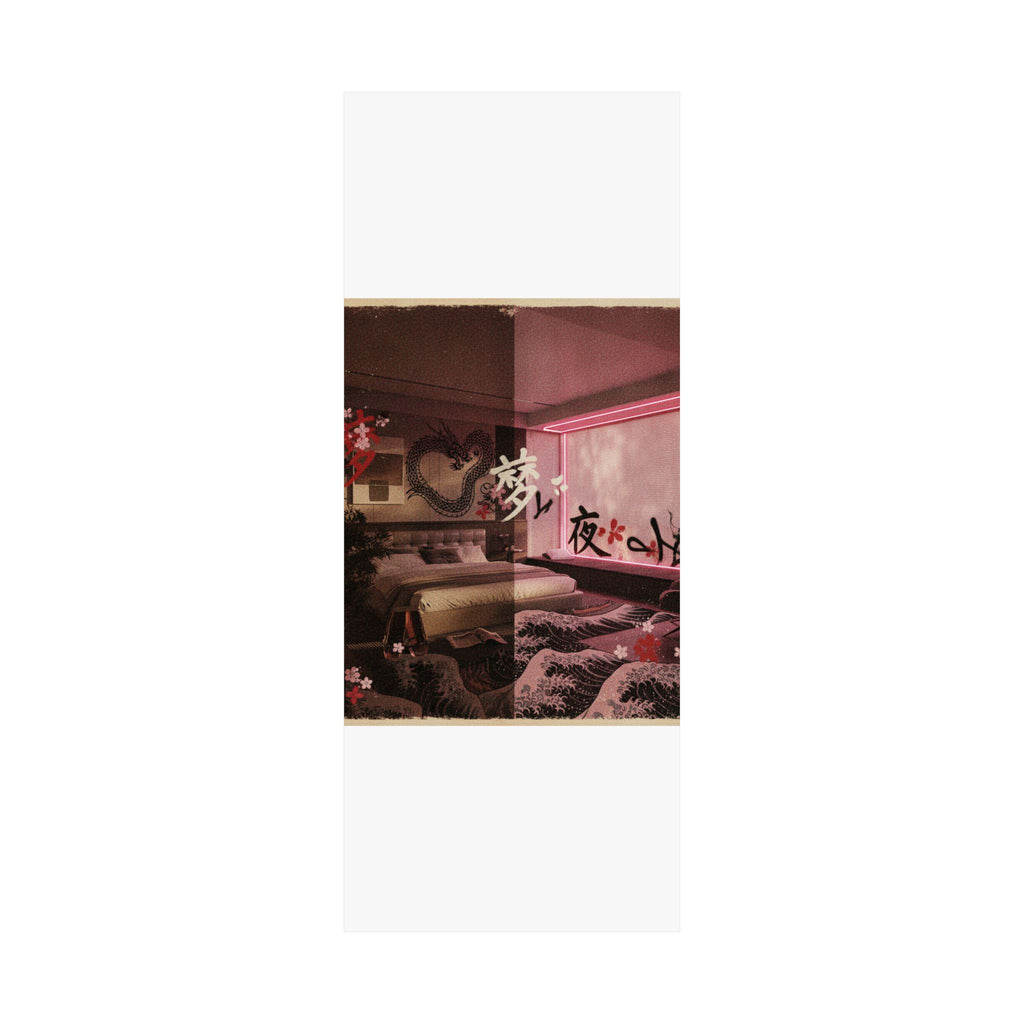 Japanese Street — Bedroom — Matte Poster