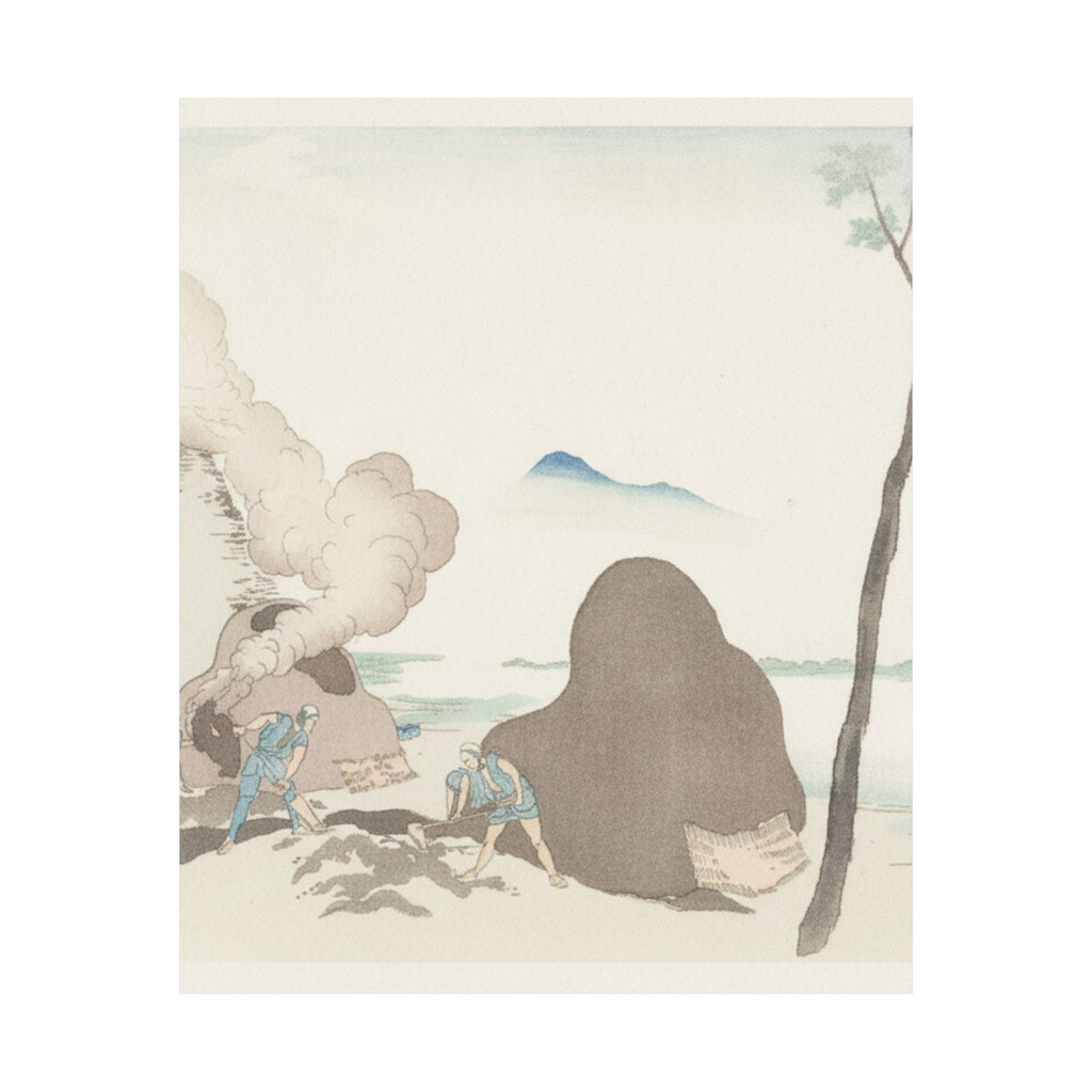 Watercolor — Asakusa Imado — Matte Poster