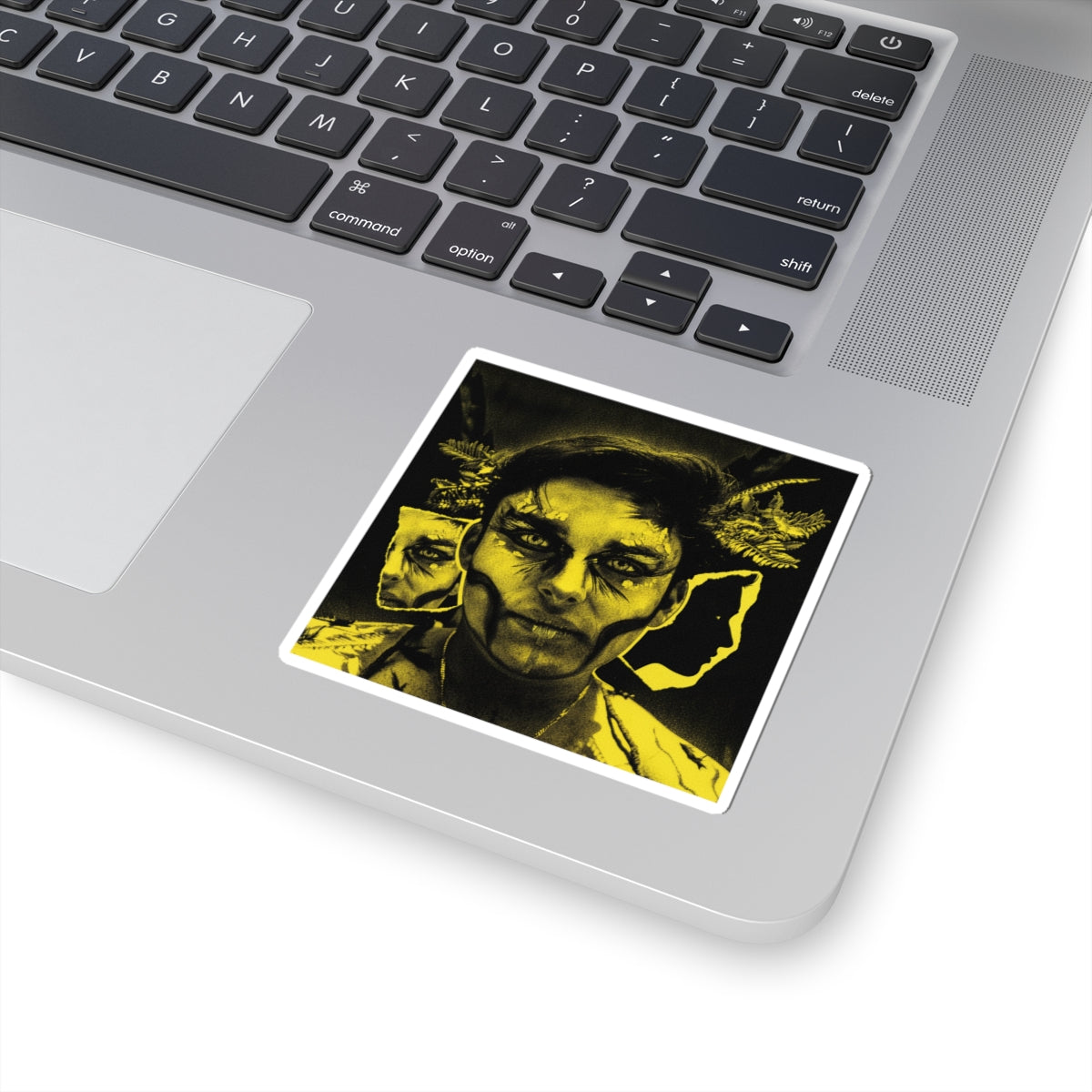 Streetwear Collage — Person — Kiss-Cut Sticker