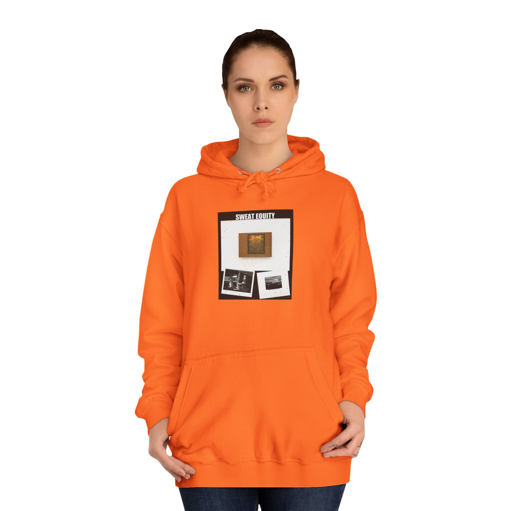 Sweat Equity Photo Collage Poster Pullover Hoodie