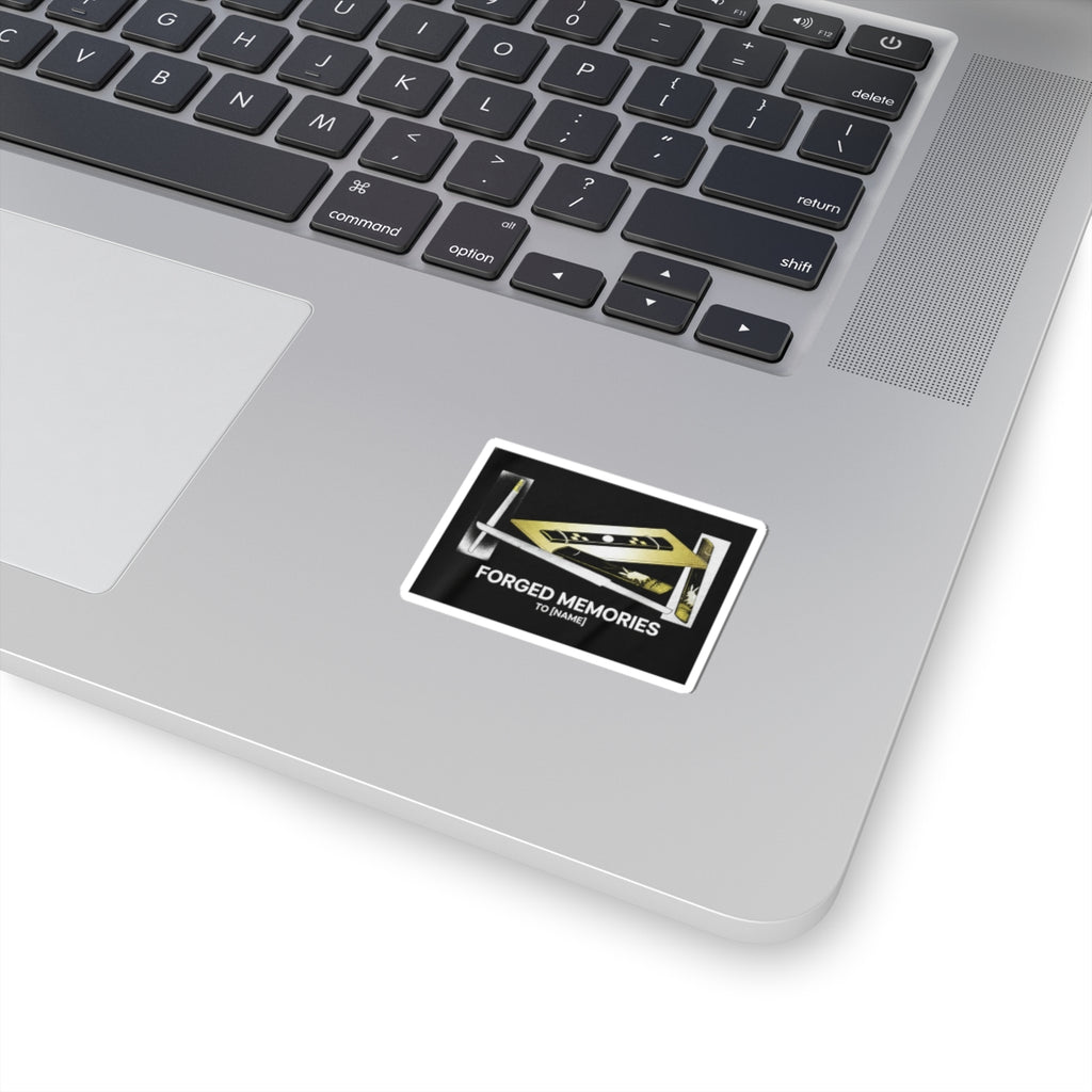 Streetwear Collage — Knife And Two Knife Handles — Kiss-Cut Sticker