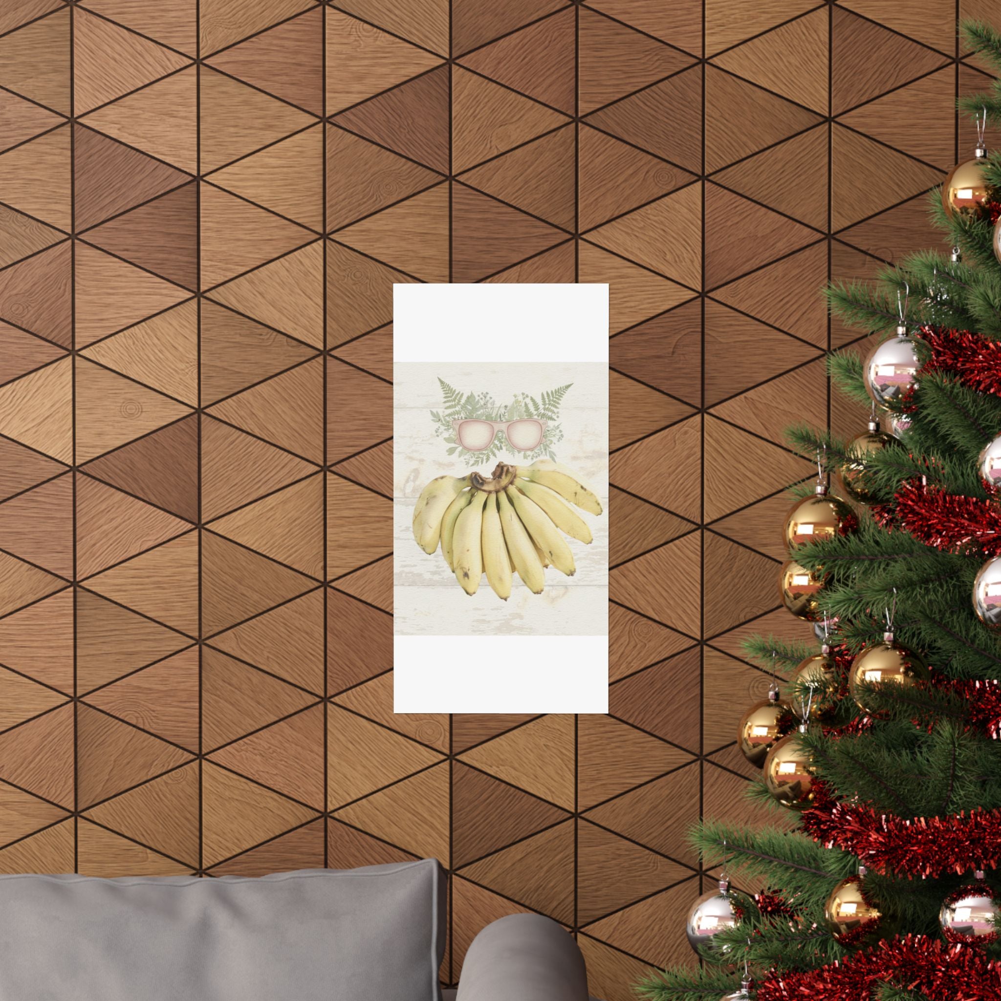 Botanical — Bananas — Matte Poster