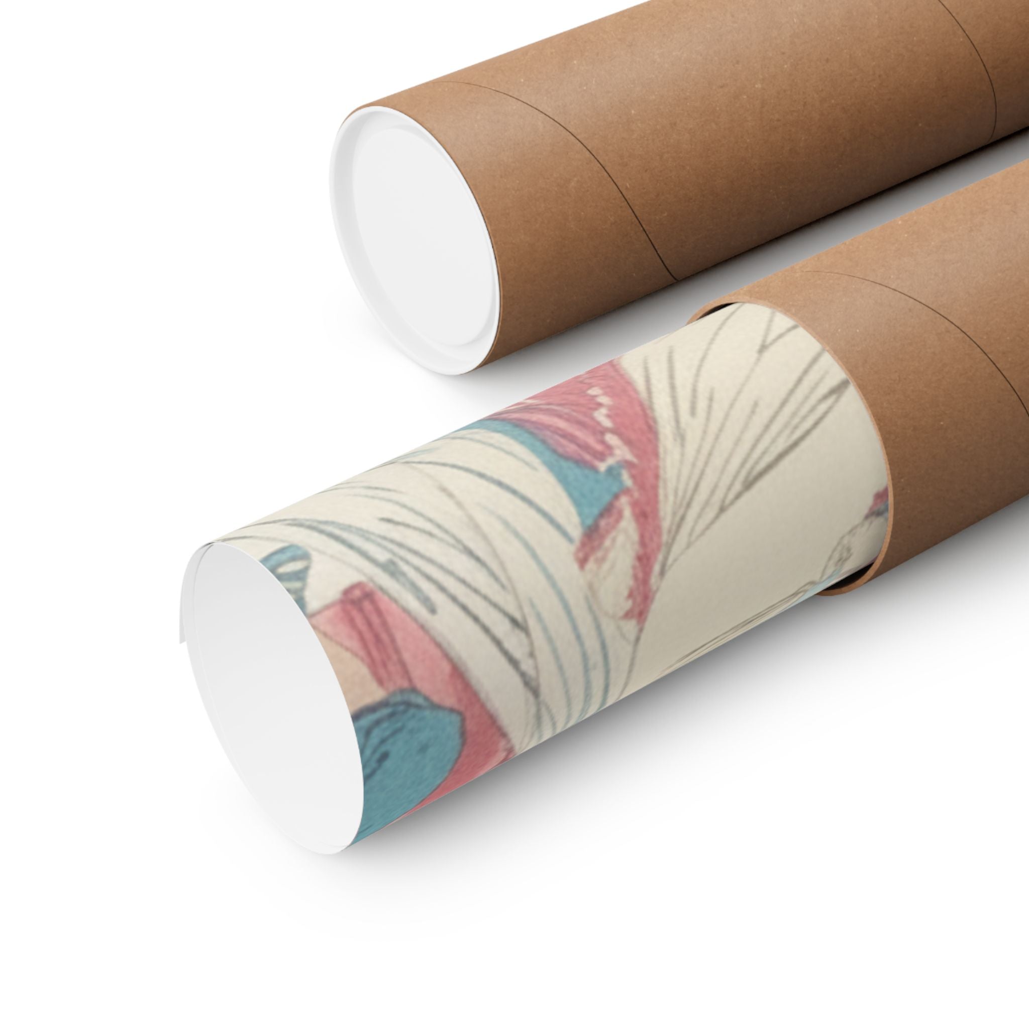 Watercolor — Mirror Of National Costumes Of All Nations  (Bankoku Ishō Kagami) — Matte Poster