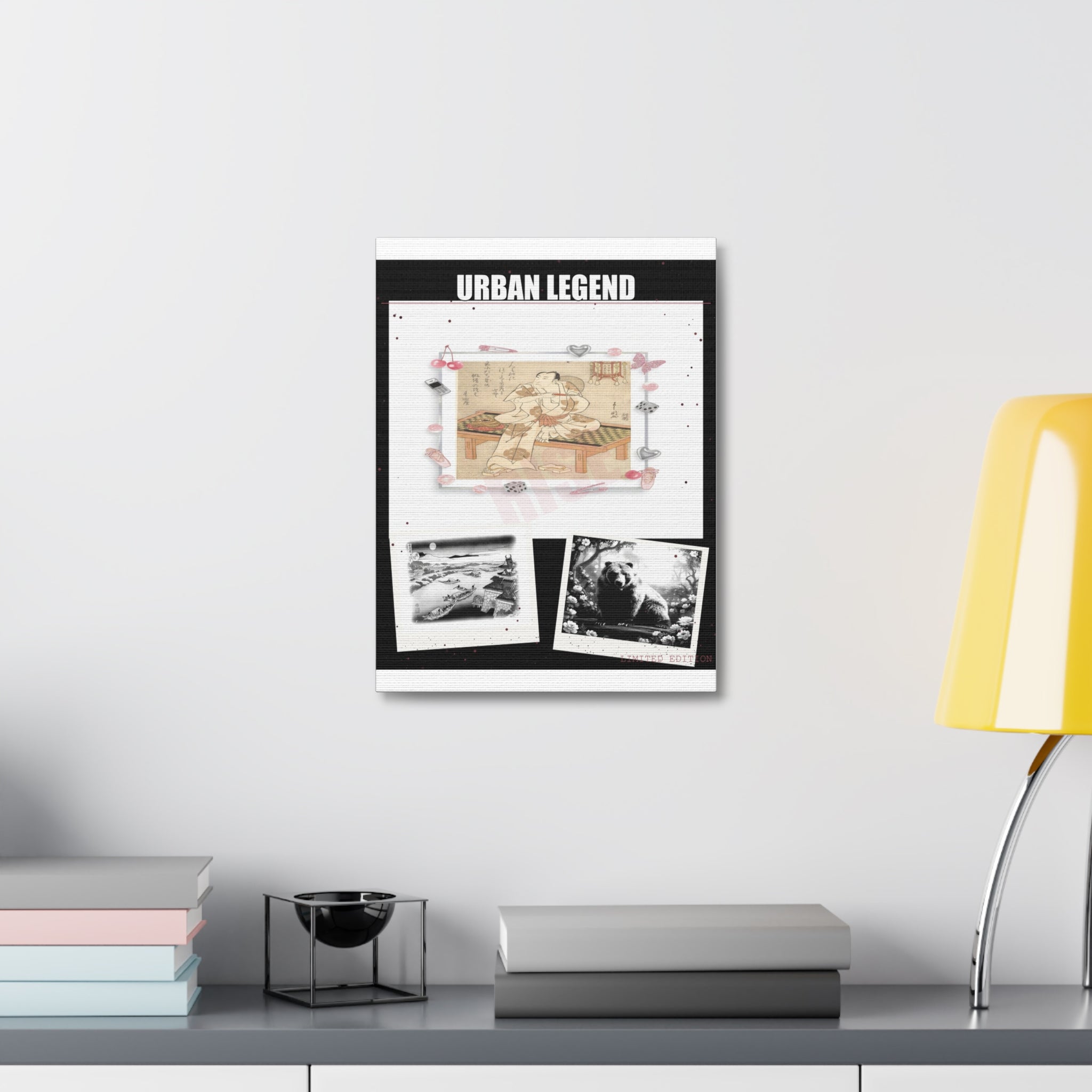 Clothing Collage Wall Art canvas print — product view 17