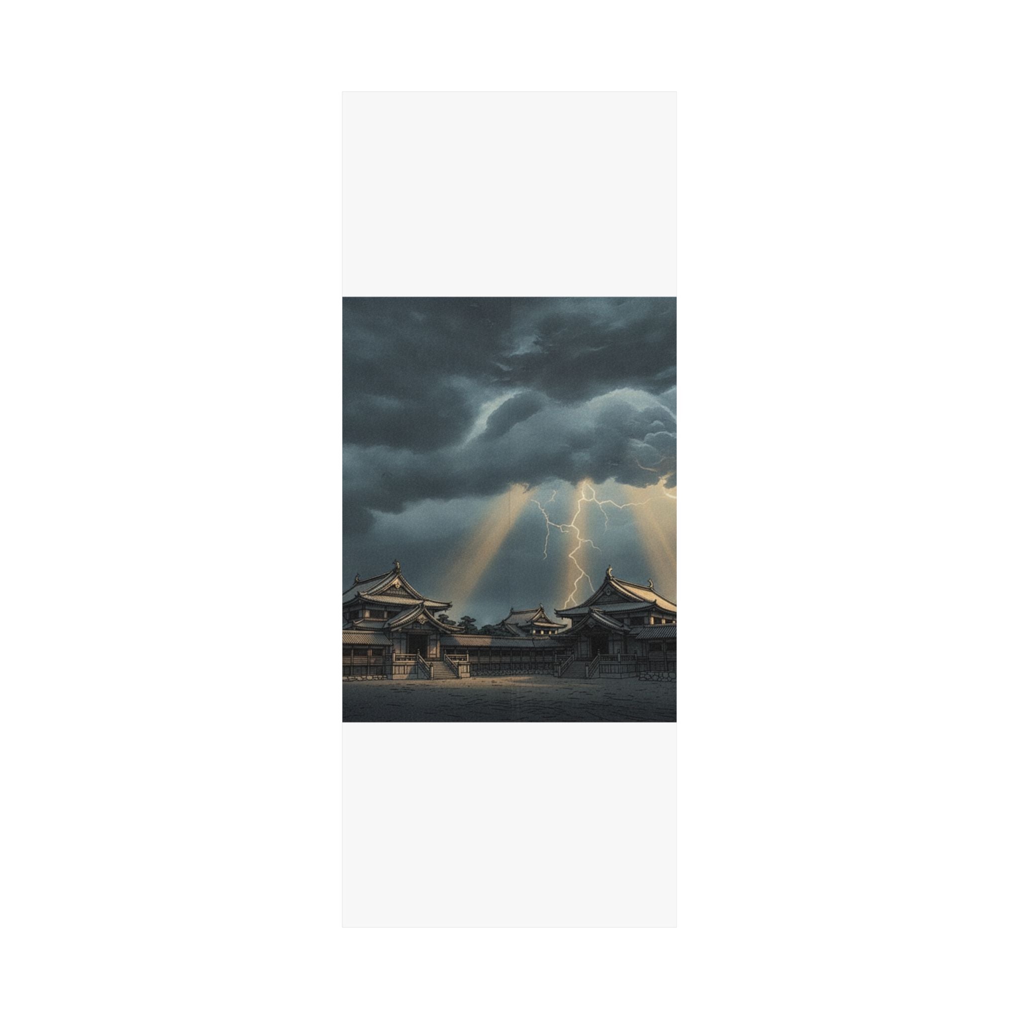 Dramatic Storm — The Inner Palace Of Chiyoda (Chiyoda No Ōoku) — Matte Poster