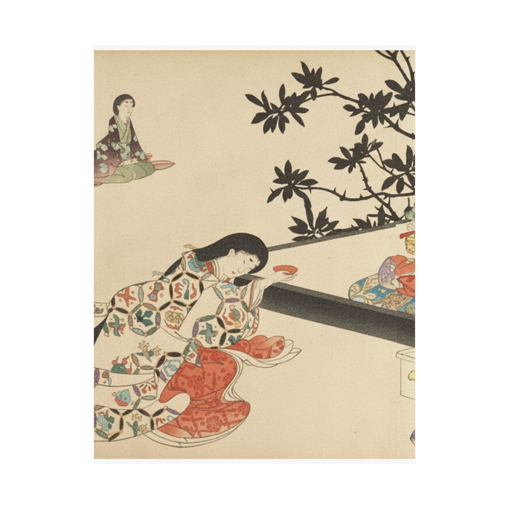 Botanical — Chiyoda Castle (Album Of Women) — Matte Poster