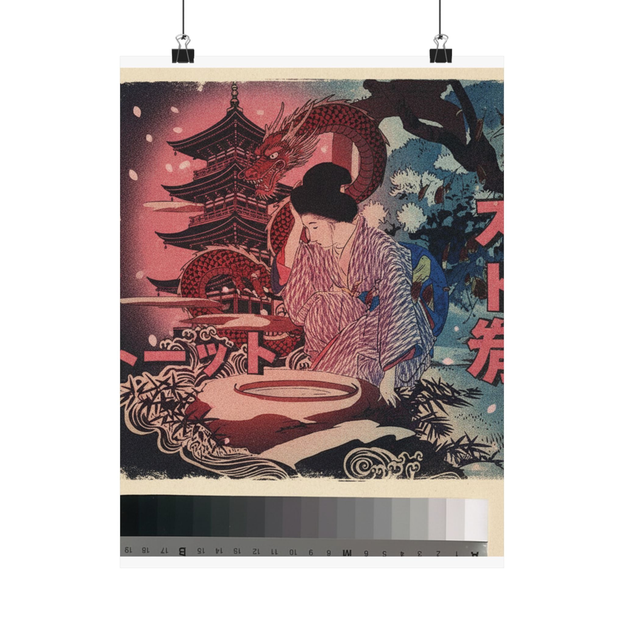 Japanese Street art print — product view 12
