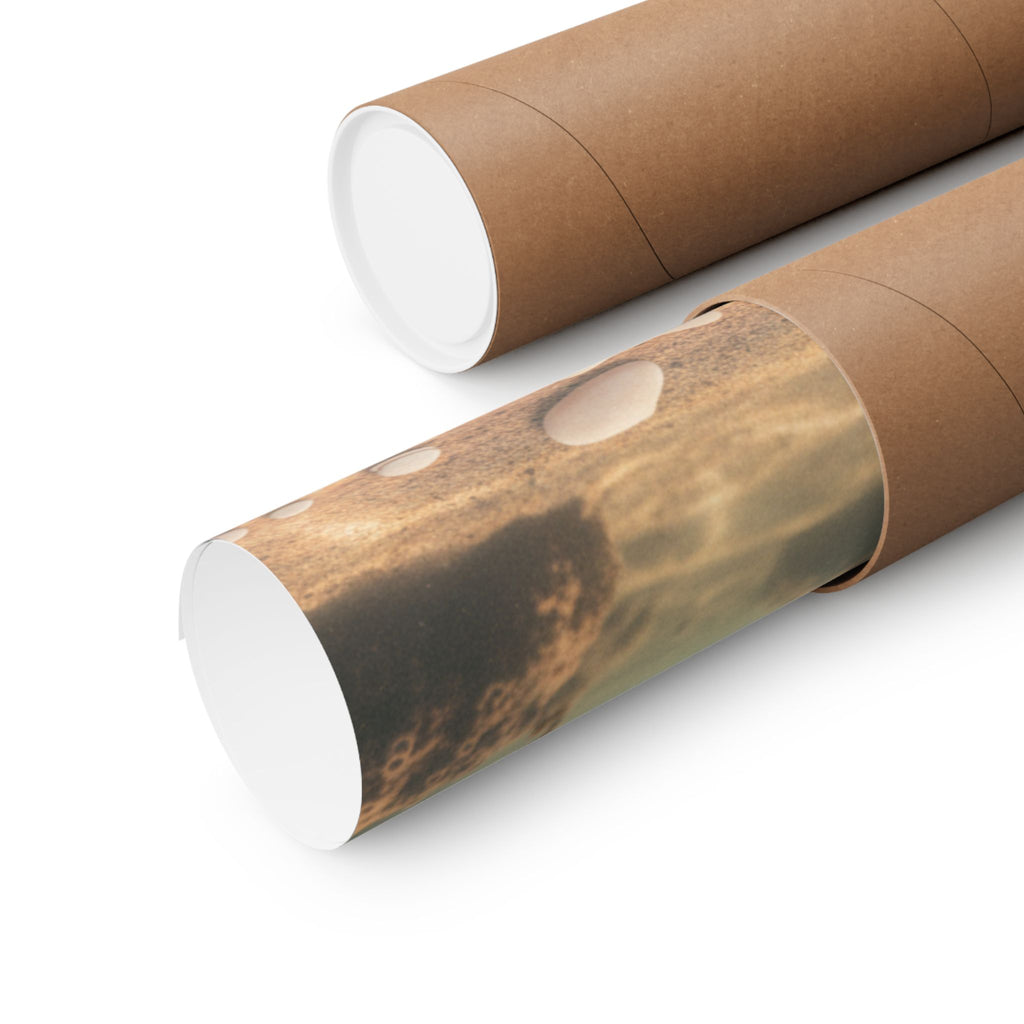 Scenic Nature — Shells Under Water — Matte Poster