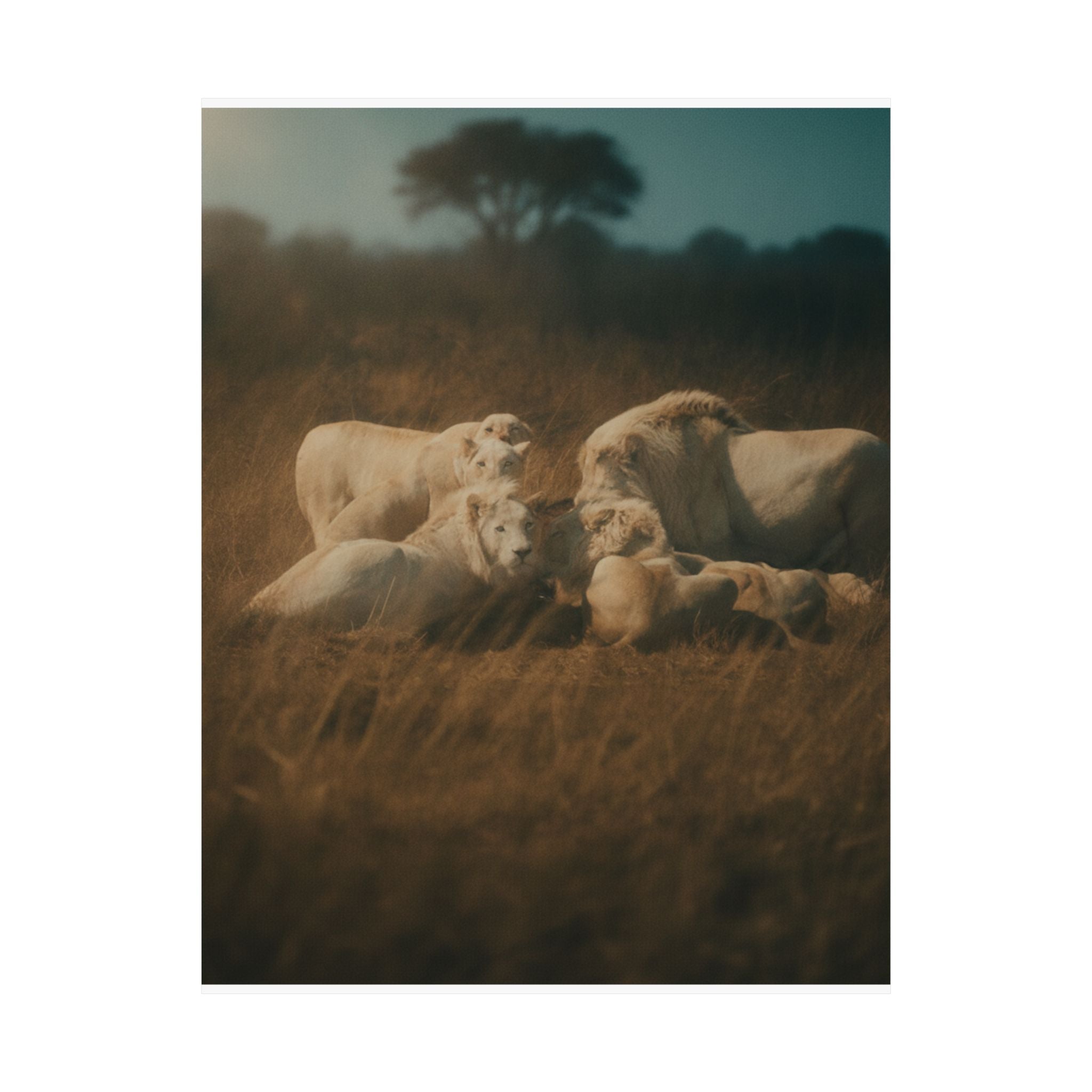 Cinematic — Lion — Matte Poster
