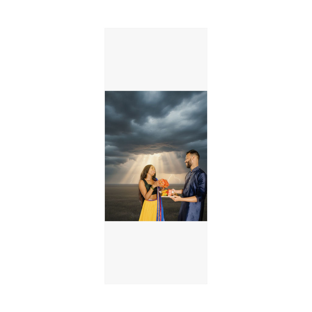 Dramatic Storm — Person — Matte Poster