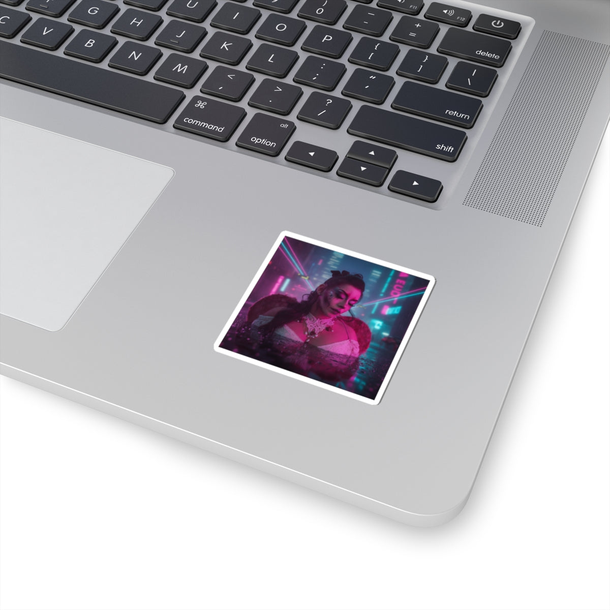 Neon Noir — Person — Kiss-Cut Sticker