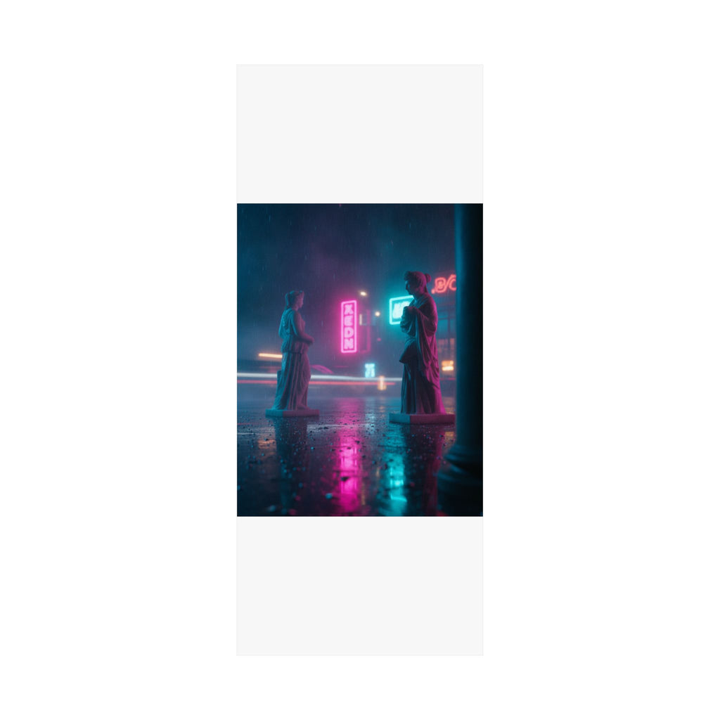 Neon Noir — Person — Matte Poster