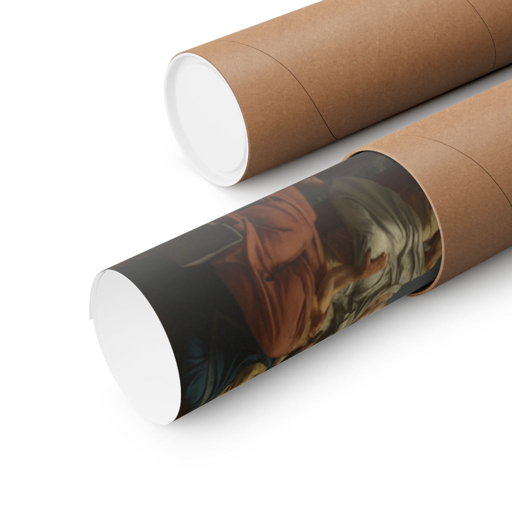 Dramatic Storm — Person — Matte Poster