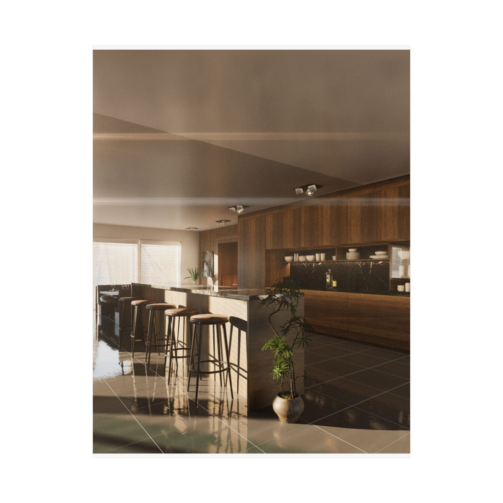 Cinematic — Kitchen — Matte Poster