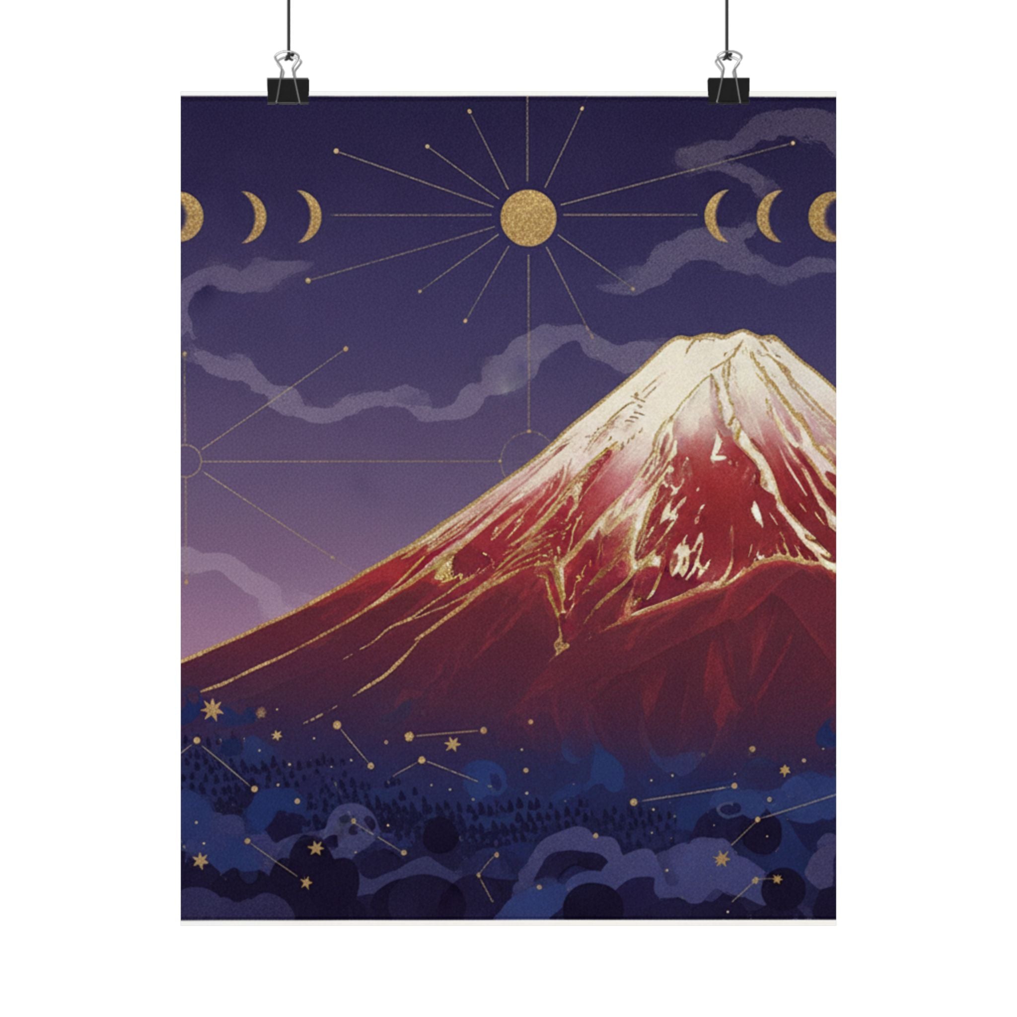 Celestial art print — product view 5