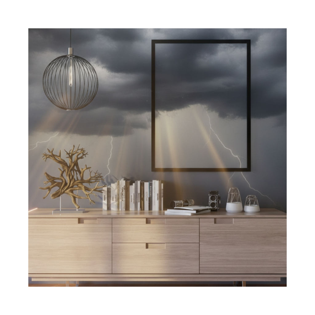 Dramatic Storm — Interior — Matte Poster