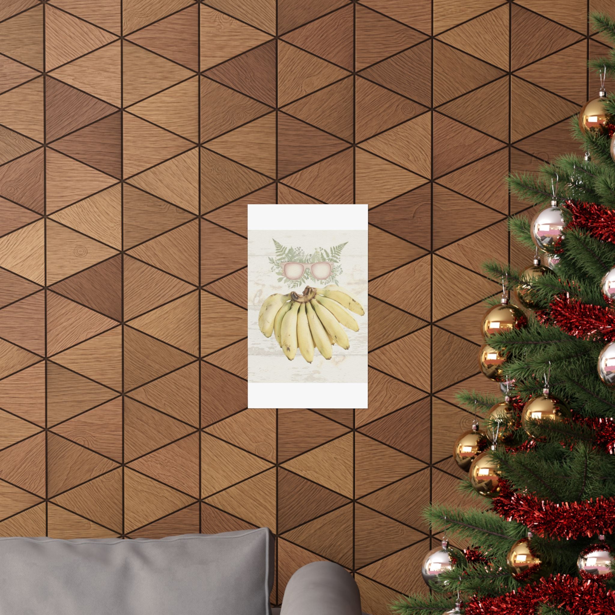 Botanical — Bananas — Matte Poster