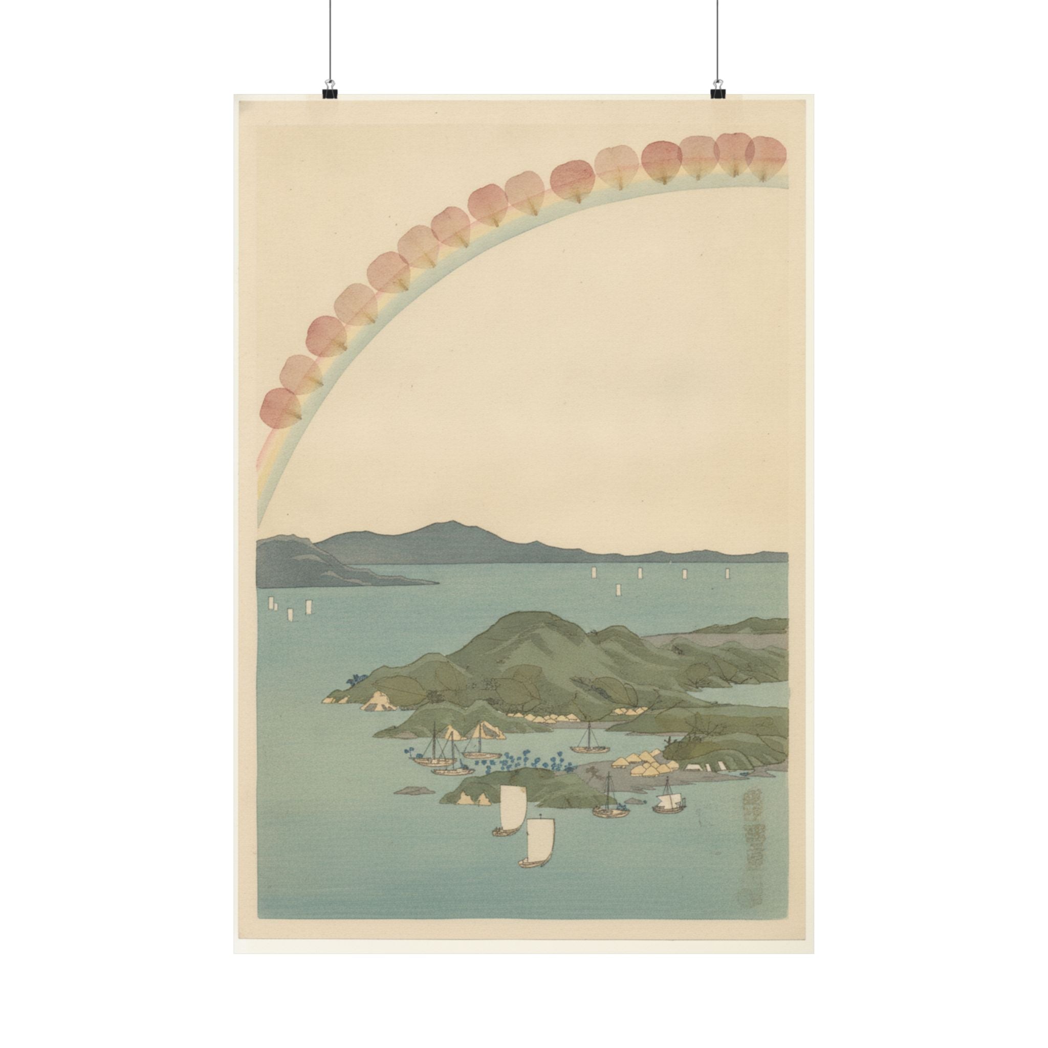 Botanical — Tsushima Kaigan Yubare — Matte Poster