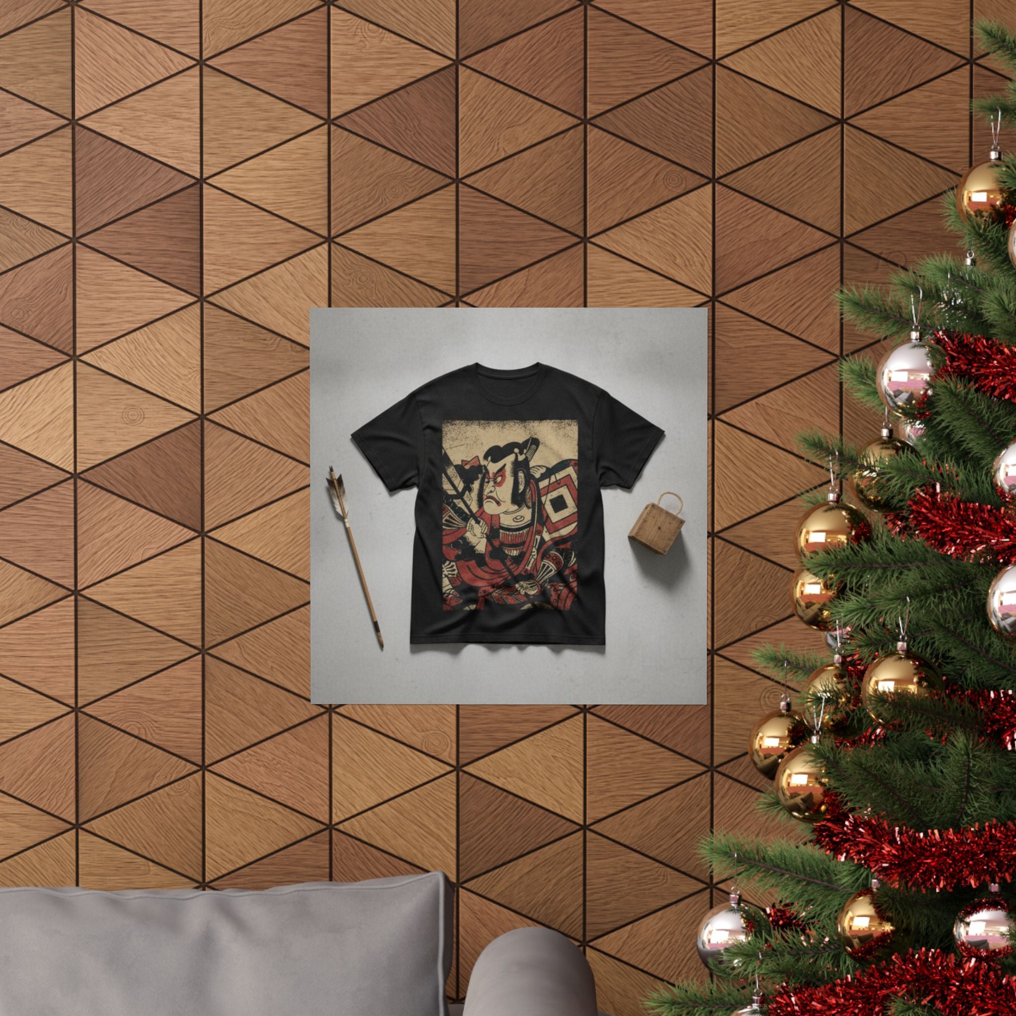 Product Marketing — An Actor Portrait (Wears A Danjuro Mon) — Matte Poster