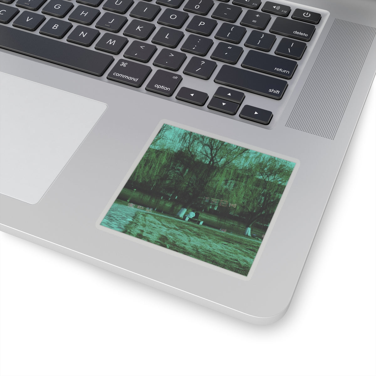 Glitch Culture — Person — Kiss-Cut Sticker