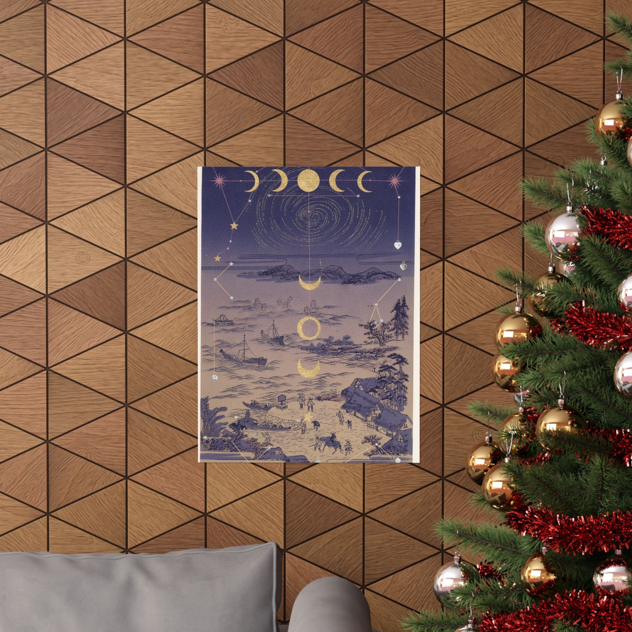 Celestial — Sails Returning To Yahashi — Matte Poster