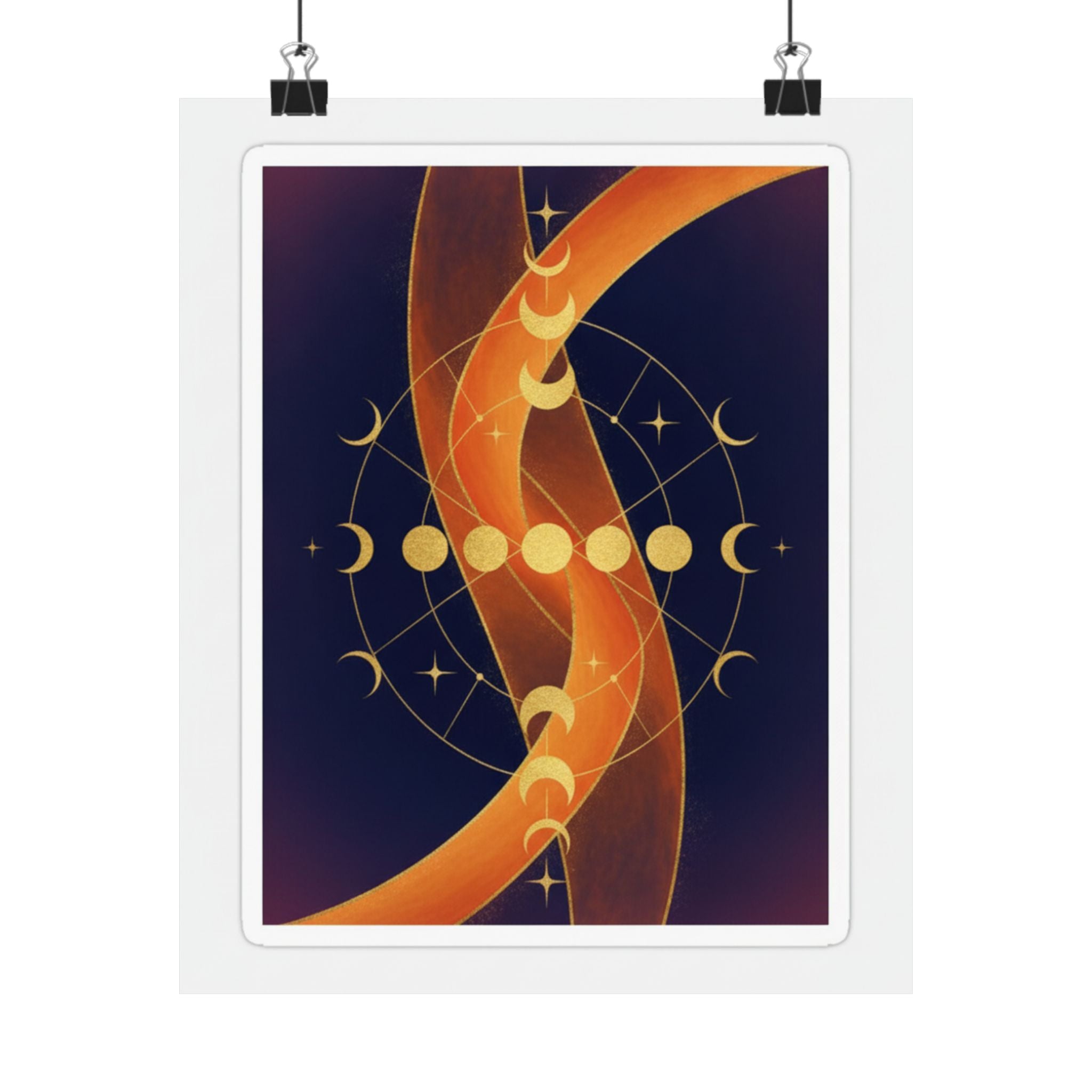 Celestial — Abstract — Matte Poster