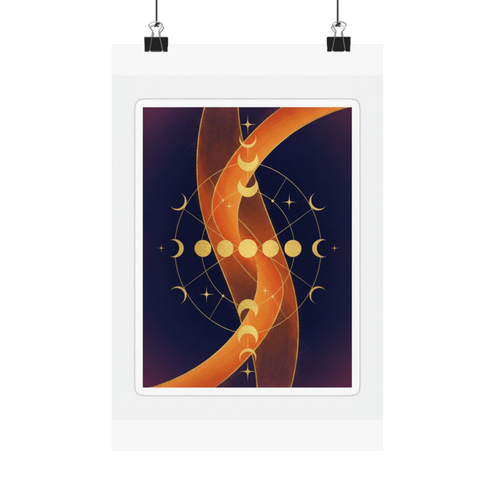 Celestial — Abstract — Matte Poster