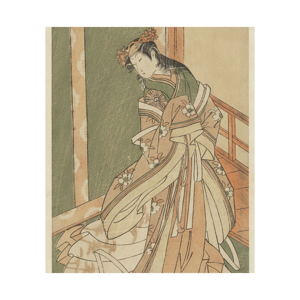 Botanical — The Third Princess (Onna San No Miya) — Matte Poster