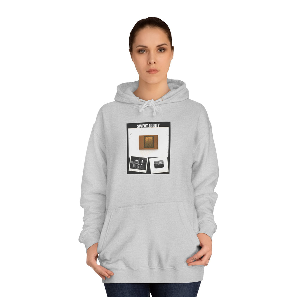 Sweat Equity Photo Collage Poster Pullover Hoodie