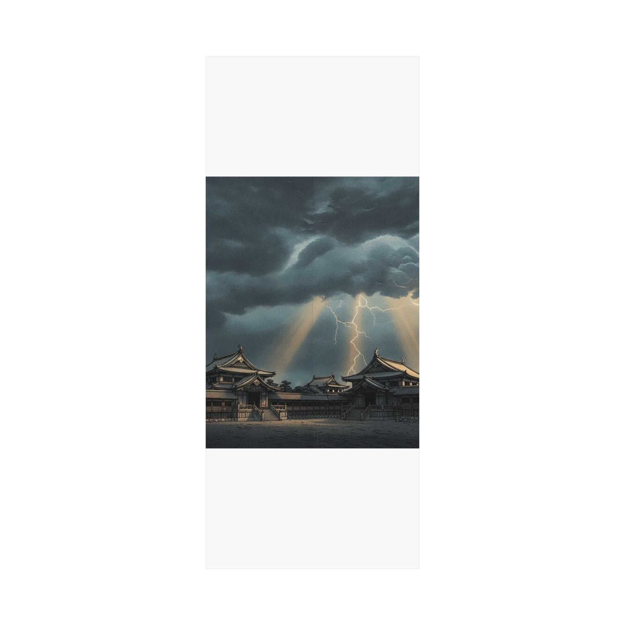 Dramatic Storm — The Inner Palace Of Chiyoda (Chiyoda No Ōoku) — Matte Poster