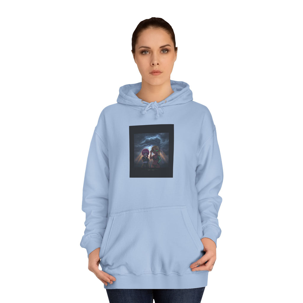 Anime Lightning Storm Sky Dramatic Pullover Hoodie