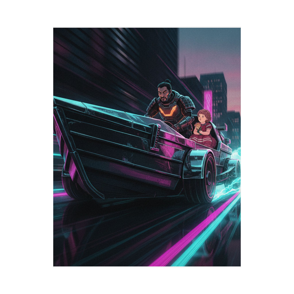 Fast Furious — 'Black Ship' (Kurofune), Illustration From Bugei Kurabu (Literary Club) — Matte Poster