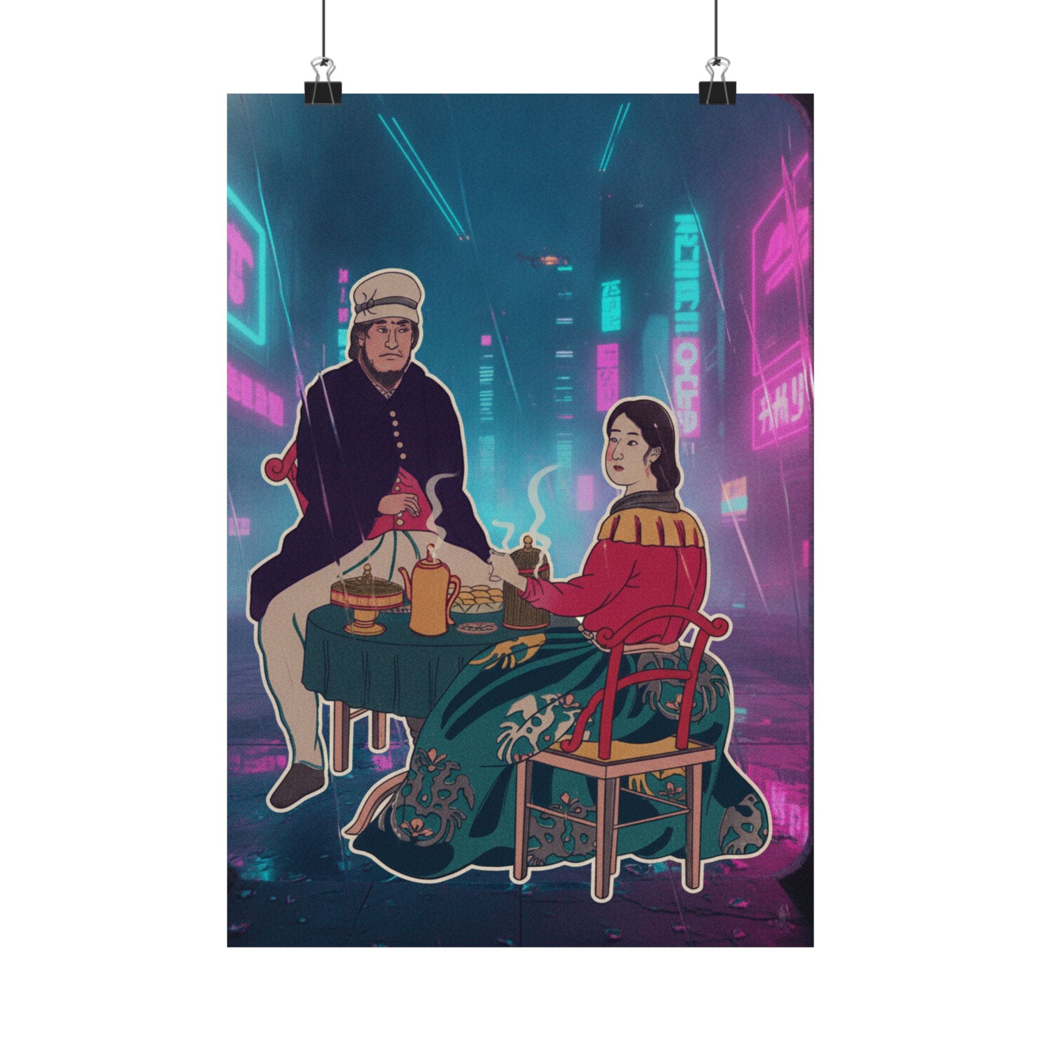 Neon Noir art print — product view 18