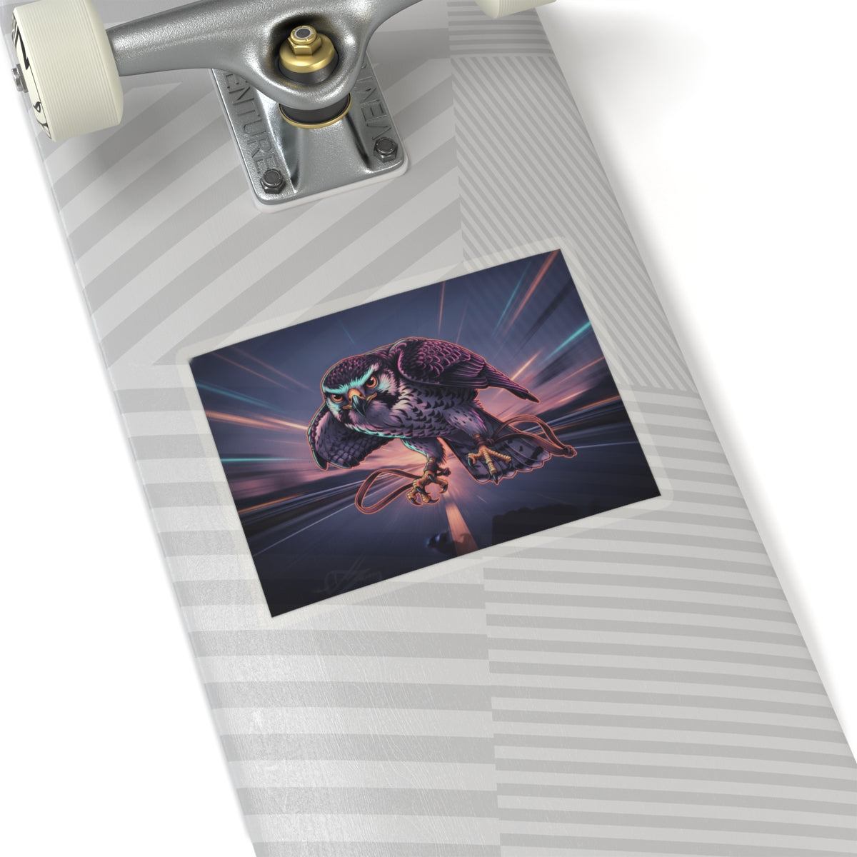Fast Furious — Hawk Tied To Perch — Kiss-Cut Sticker