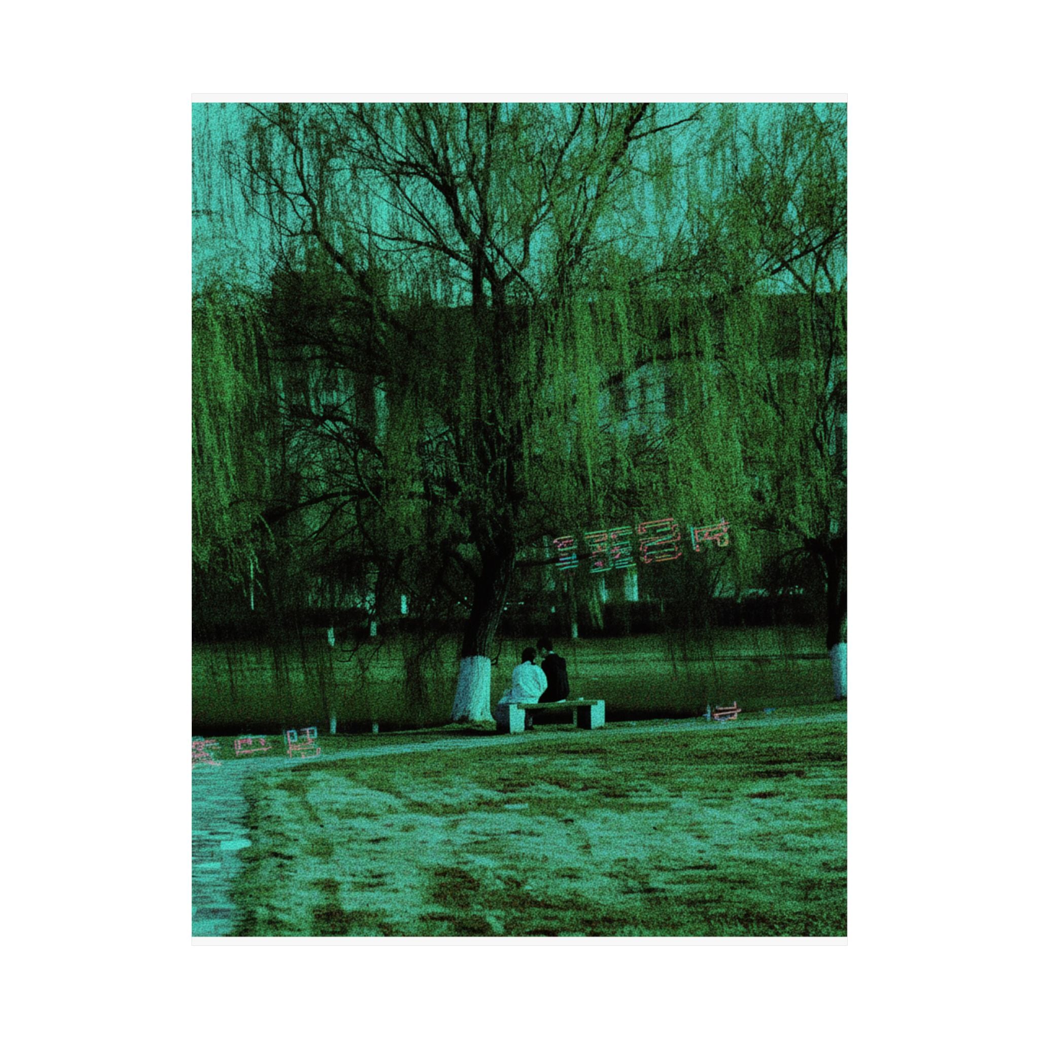 Glitch Culture — Person — Matte Poster