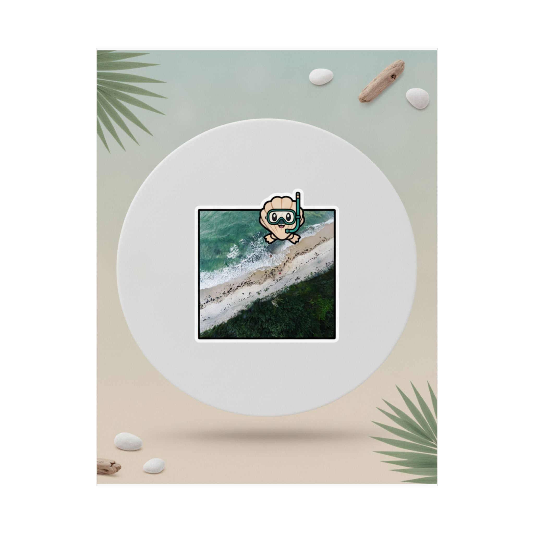 Product Marketing — Beach — Matte Poster