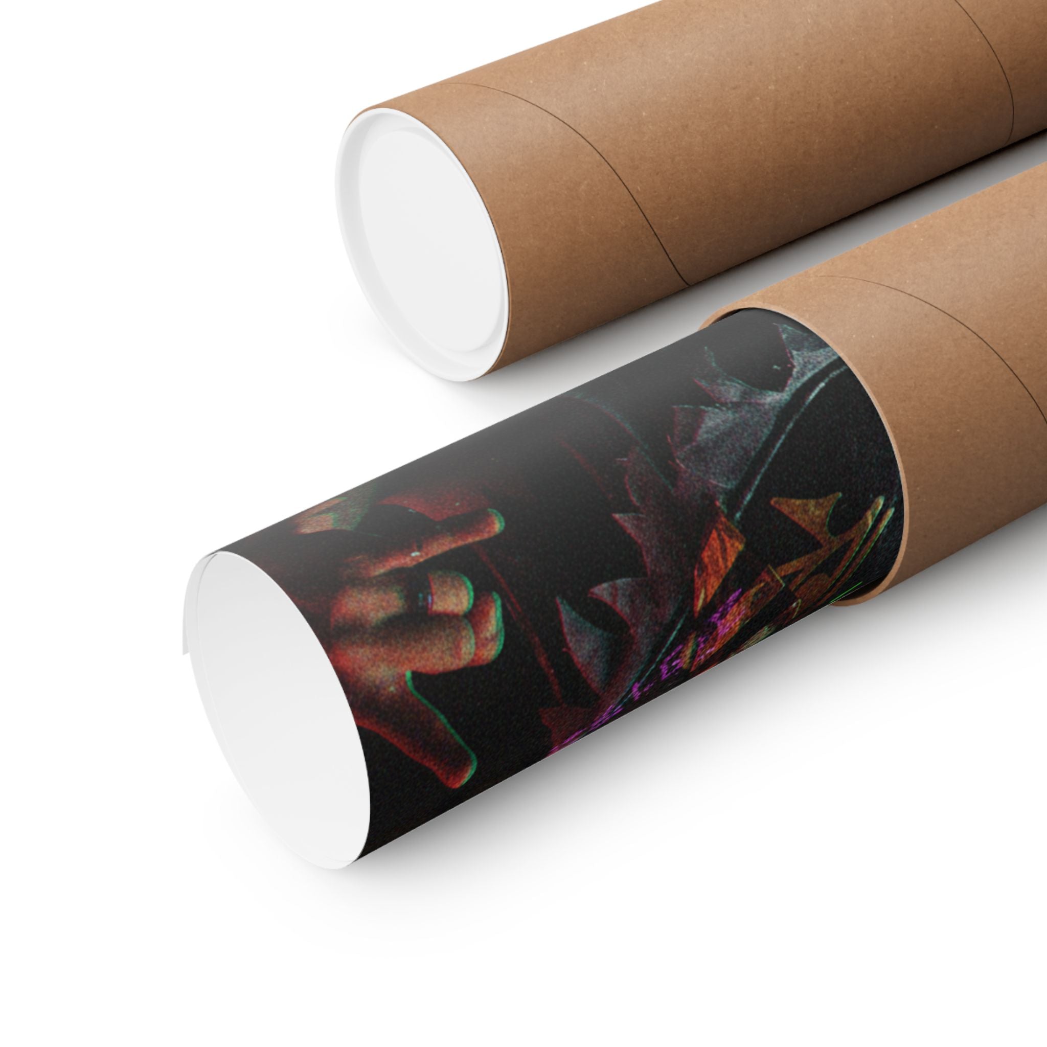 Glitch Culture — Person — Matte Poster